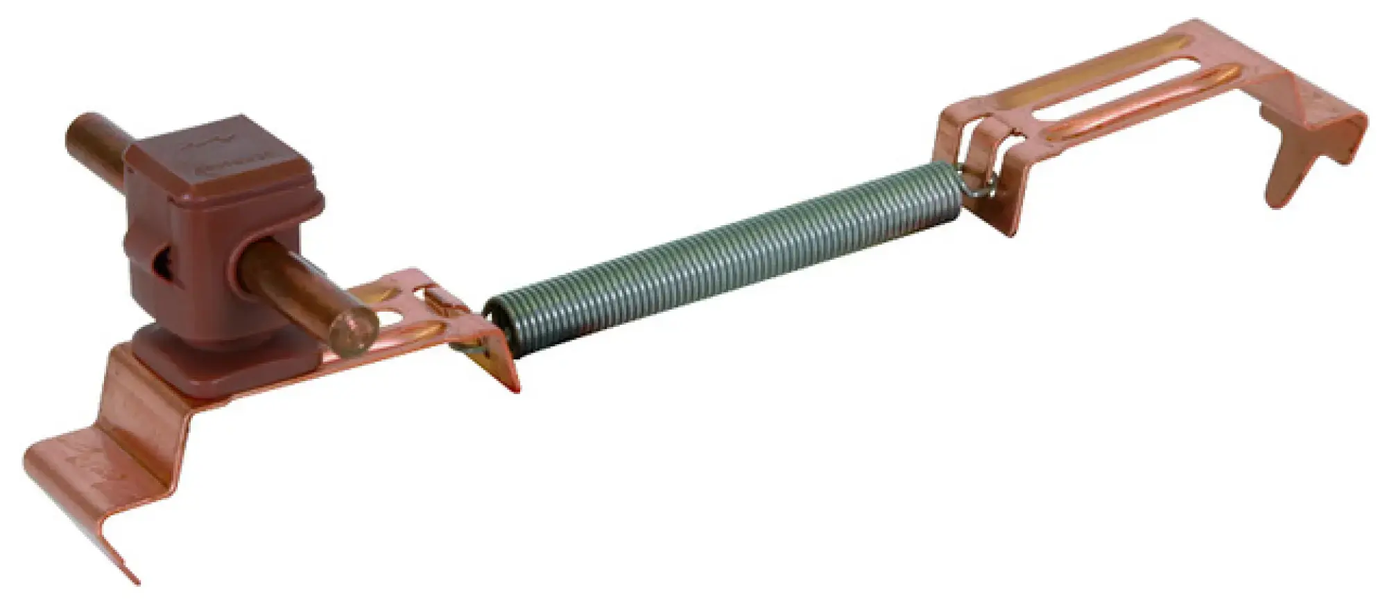 Dehn 204267 Roof con. hol. SPANNsnap Cu/plast. brown H 16mm f. Rd 8mm, clamp. range 180-280mm (img_003)