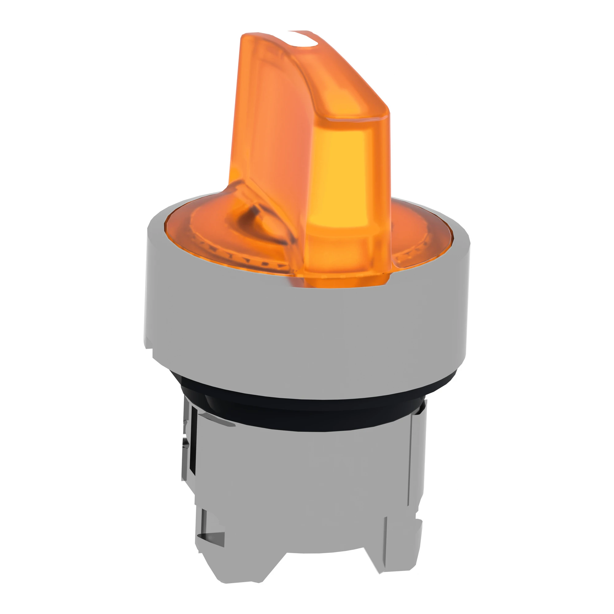 Schneider Electric ZB4BK1353 Illuminated Selector Switch, Front Element, Harmony XB4, Metal, 22mm, Orange, for Universal LED, 3 Positions, Latching (img_008) Schneider Electric ZB4BK1353 Illuminated Selector Switch, Front Element, Harmony XB4, Metal, 22mm, Orange, for Universal LED, 3 Positions, Latching (img_008)