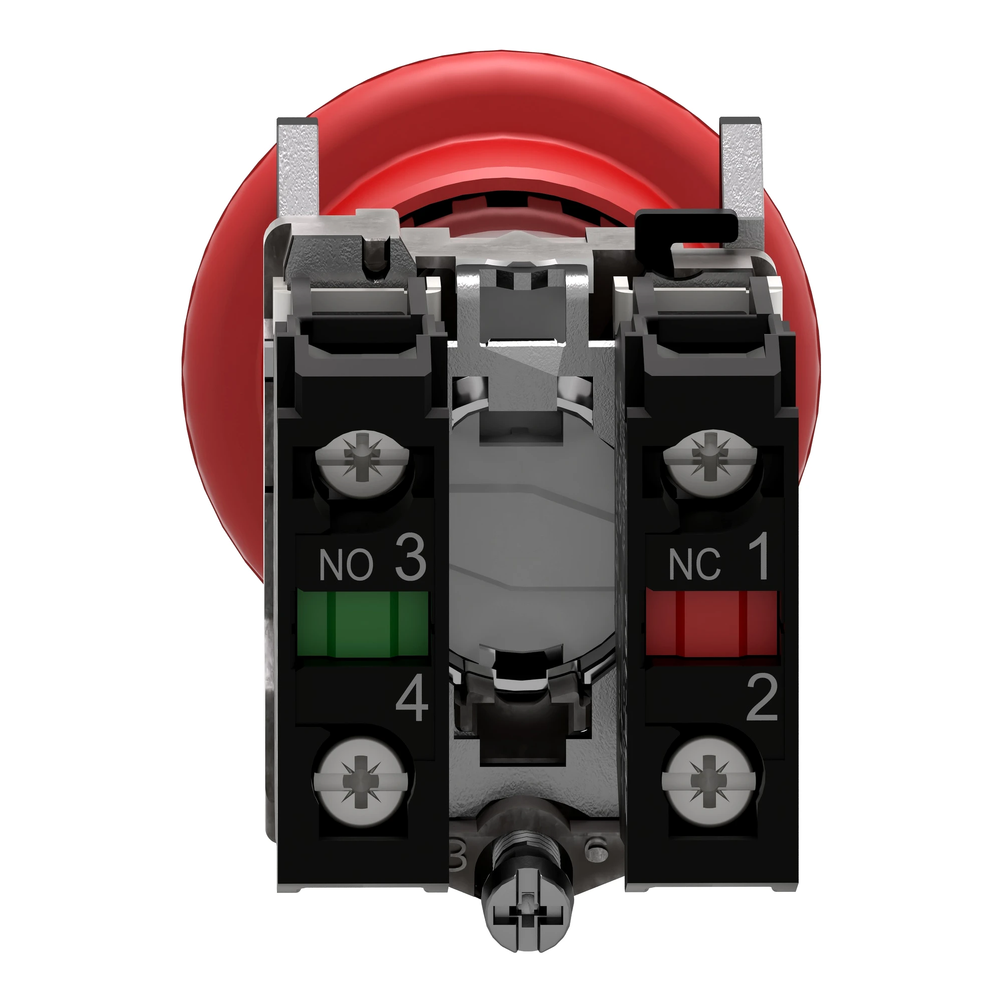 Schneider Electric XB4BS9445 Emergency Stop/Emergency-Stop Switch, Harmony XB4, Metal, 22mm, Red, Mushroom 40mm, Key Release, 1NC+1NO (img_003) Schneider Electric XB4BS9445 Emergency Stop/Emergency-Stop Switch, Harmony XB4, Metal, 22mm, Red, Mushroom 40mm, Key Release, 1NC+1NO (img_003)