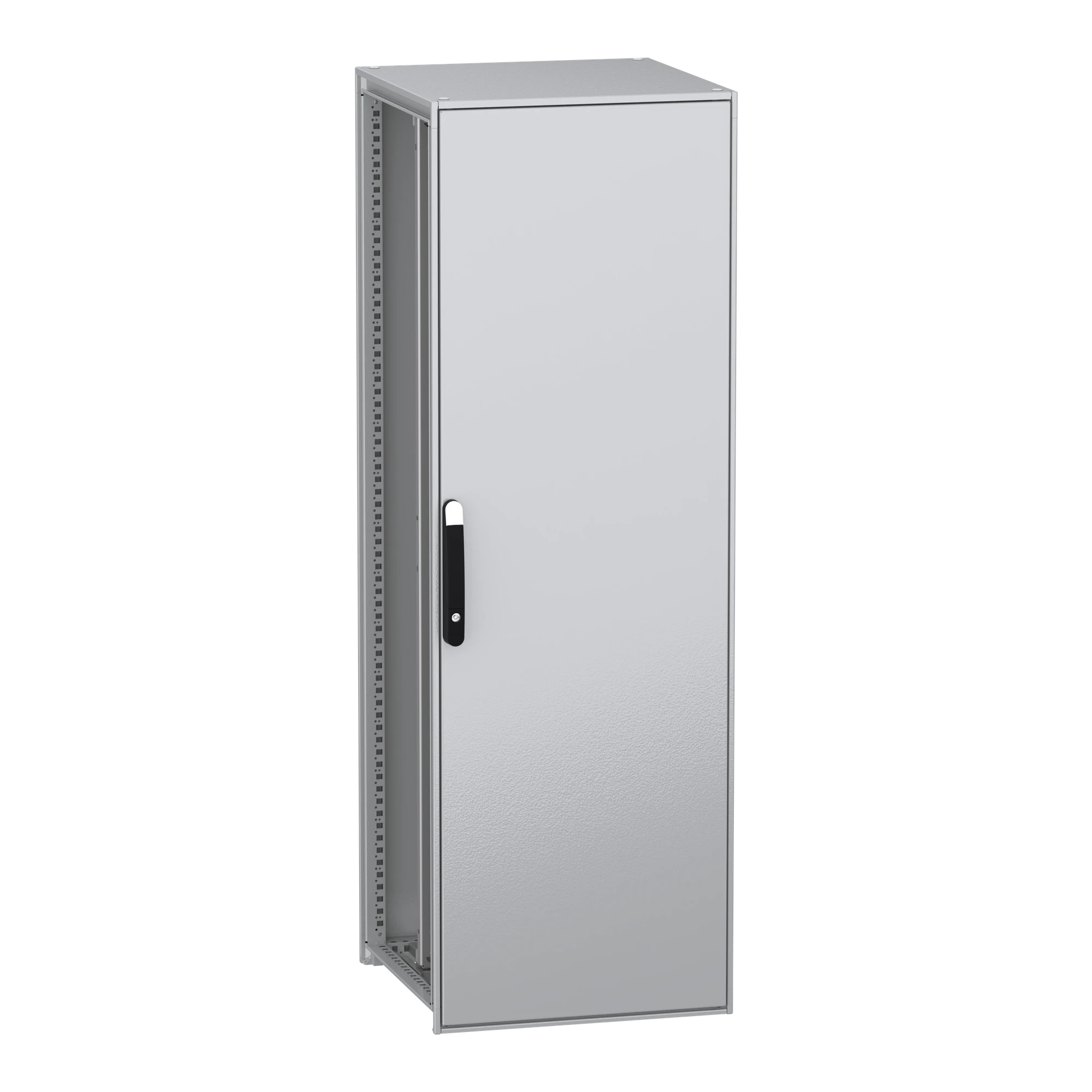 Schneider Electric NSYSFN18660P Floor-standing cabinet, electrical, PanelSeT SFN, made of decarbonized steel, with mounting plate, assembled, 1800x600x600mm, IP55 (img_001)