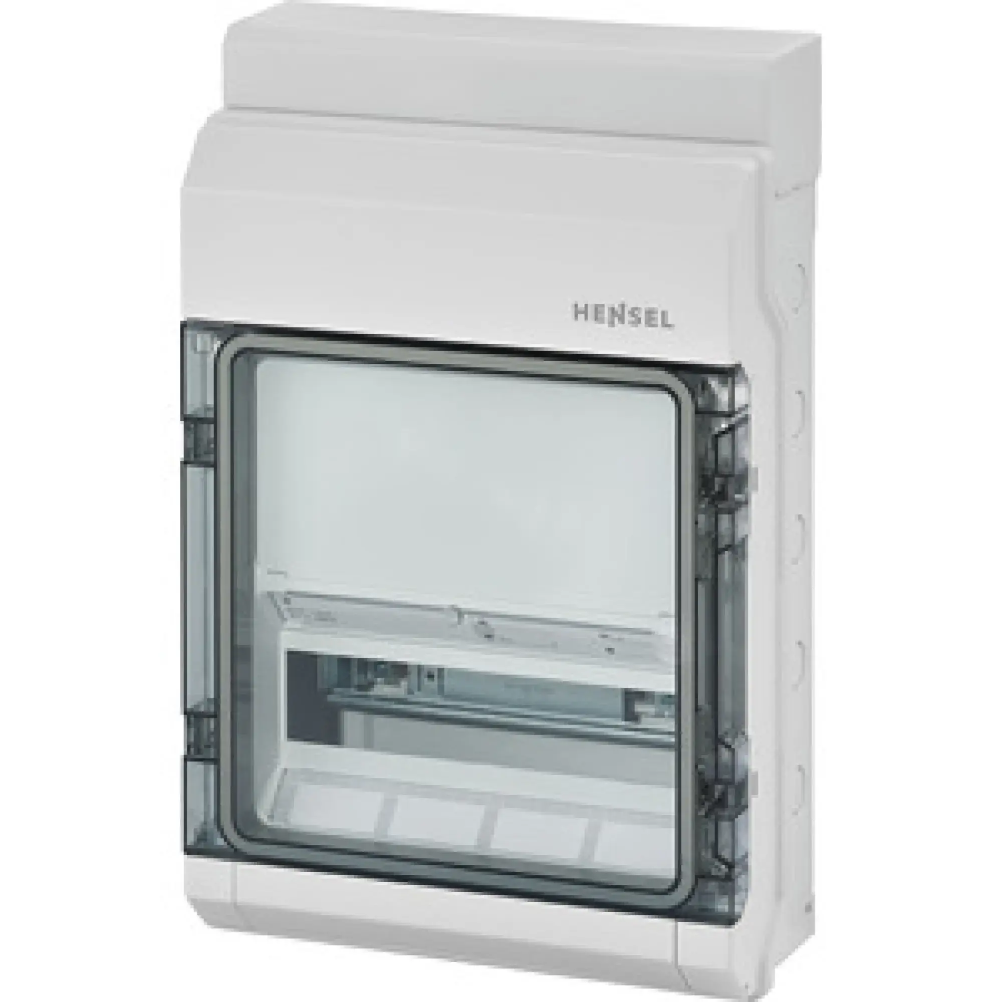 Hensel 6100430 KV 90-Automatengehäuse 12 Teilungseinh., 1reih. + 1 Tragschiene KV 9220 (img_001)