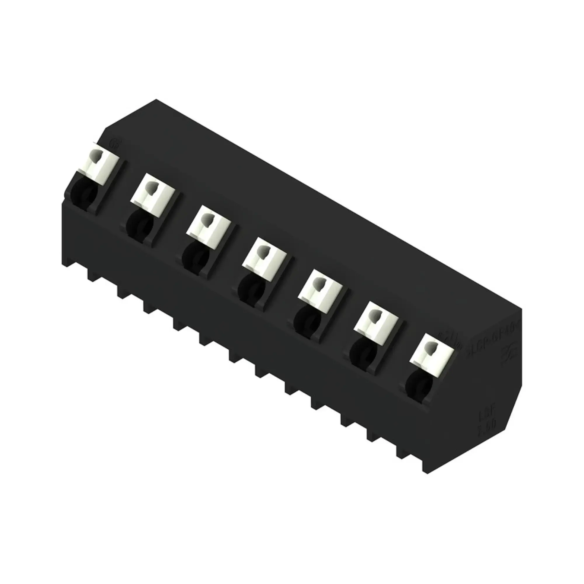 Weidmüller 1884930000 PCB terminal, 630 V, 17.5 A, Pitch in mm: 7.50, 1.5 mm², Number of poles: 7, PUSH IN with actuator, THT/THR solder connection, 135°, Tube (img_001) Weidmüller 1884930000 PCB terminal, 630 V, 17.5 A, Pitch in mm: 7.50, 1.5 mm², Number of poles: 7, PUSH IN with actuator, THT/THR solder connection, 135°, Tube (img_001)