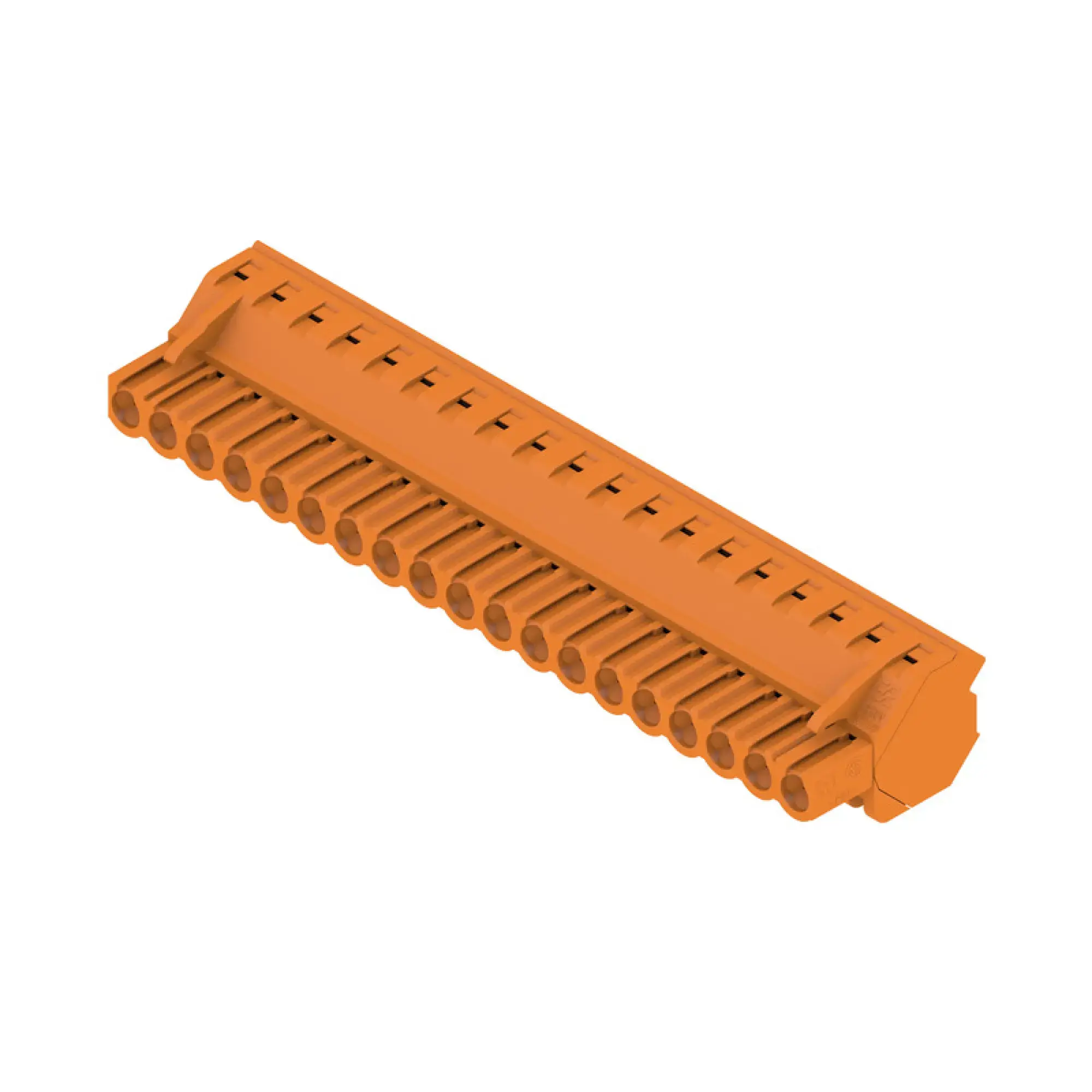 Weidmüller 1946420000 PCB connector (wire connection), 320 V, 17.5 A, Pitch in mm: 5.08, 4 mm², Number of poles: 19, Clamping yoke connection, Box (img_001) Weidmüller 1946420000 PCB connector (wire connection), 320 V, 17.5 A, Pitch in mm: 5.08, 4 mm², Number of poles: 19, Clamping yoke connection, Box (img_001)