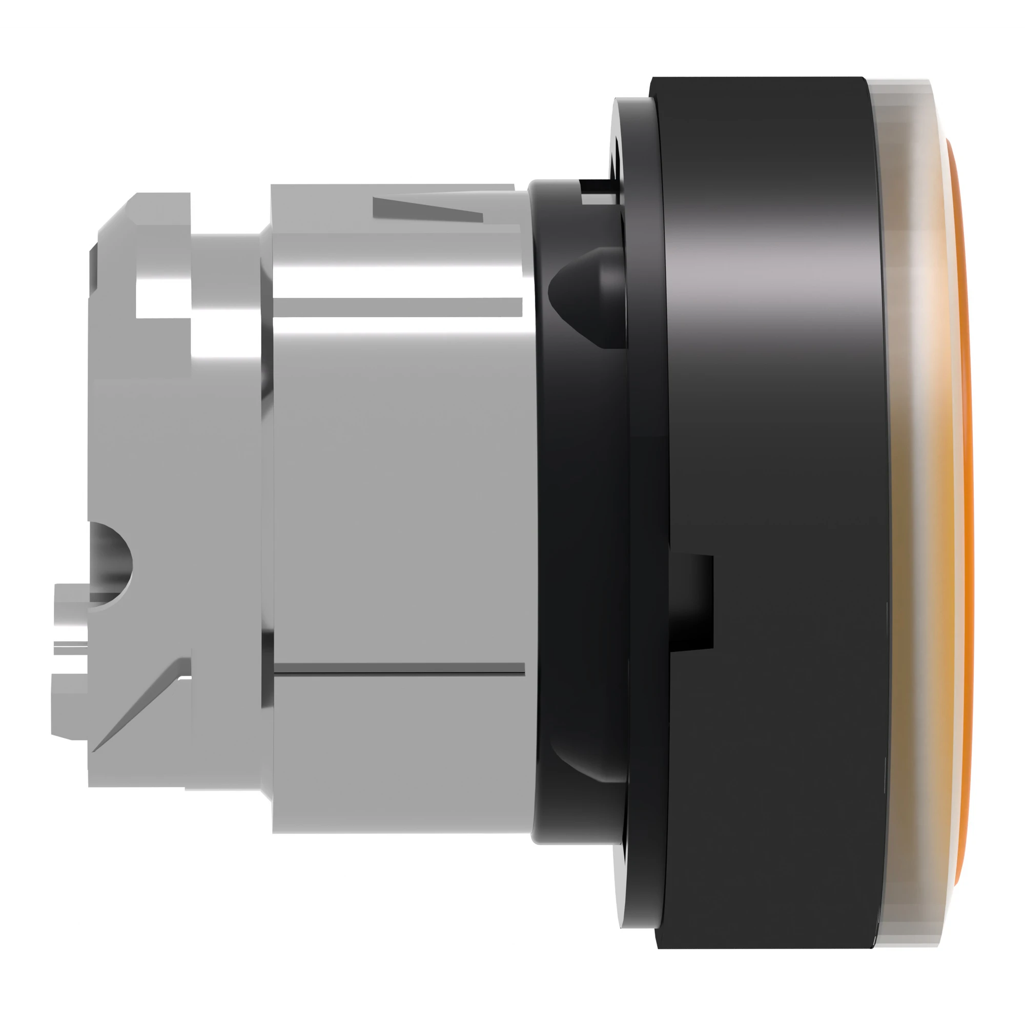 Schneider Electric ZB4BW3537 Illuminated push button, front element, Harmony XB4, metal black, 22mm, orange, unlabeled, momentary, for universal LED (img_003) Schneider Electric ZB4BW3537 Illuminated push button, front element, Harmony XB4, metal black, 22mm, orange, unlabeled, momentary, for universal LED (img_003)