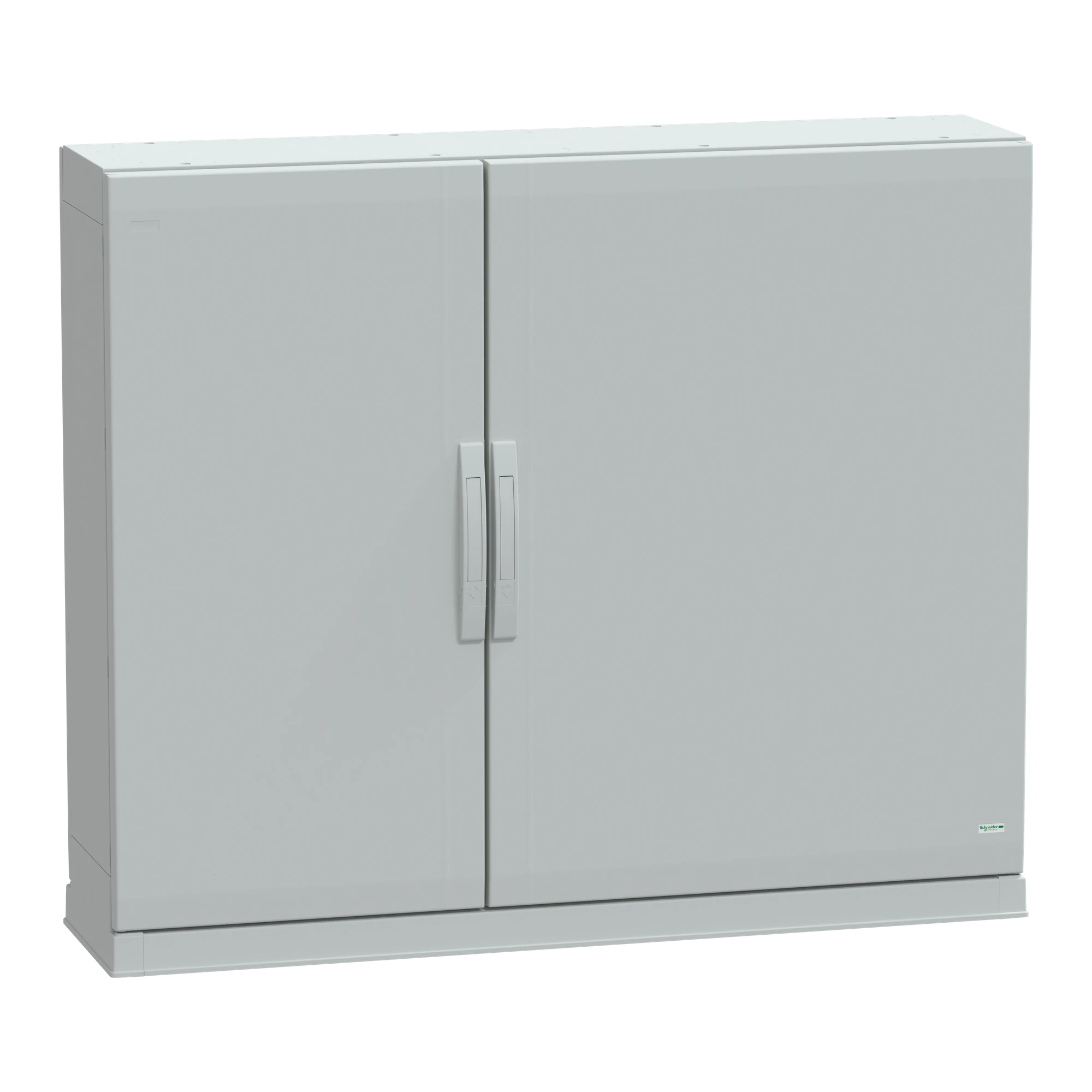 Schneider Electric NSYPLAZ10123G Polyester Enclosure, PLAZ with Base Frame, Open Bottom, 1000x1250x320 IP54 (img_001)