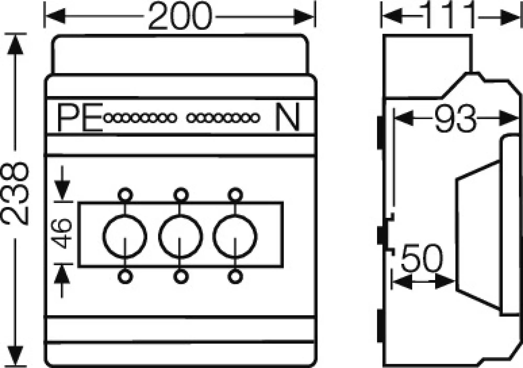 Hensel 6100061 KV-Sicherungsgehäuse 3x63 A, Diazed (D III), E 33 KV 9363 (img_002) Hensel 6100061 KV-Sicherungsgehäuse 3x63 A, Diazed (D III), E 33 KV 9363 (img_002)