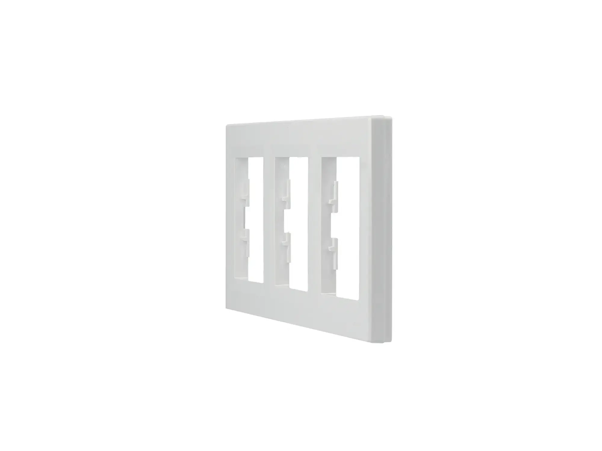 Schneider Electric EPH5800321D 3-Gang Frame Horizontal, white, Asfora (img_017)
