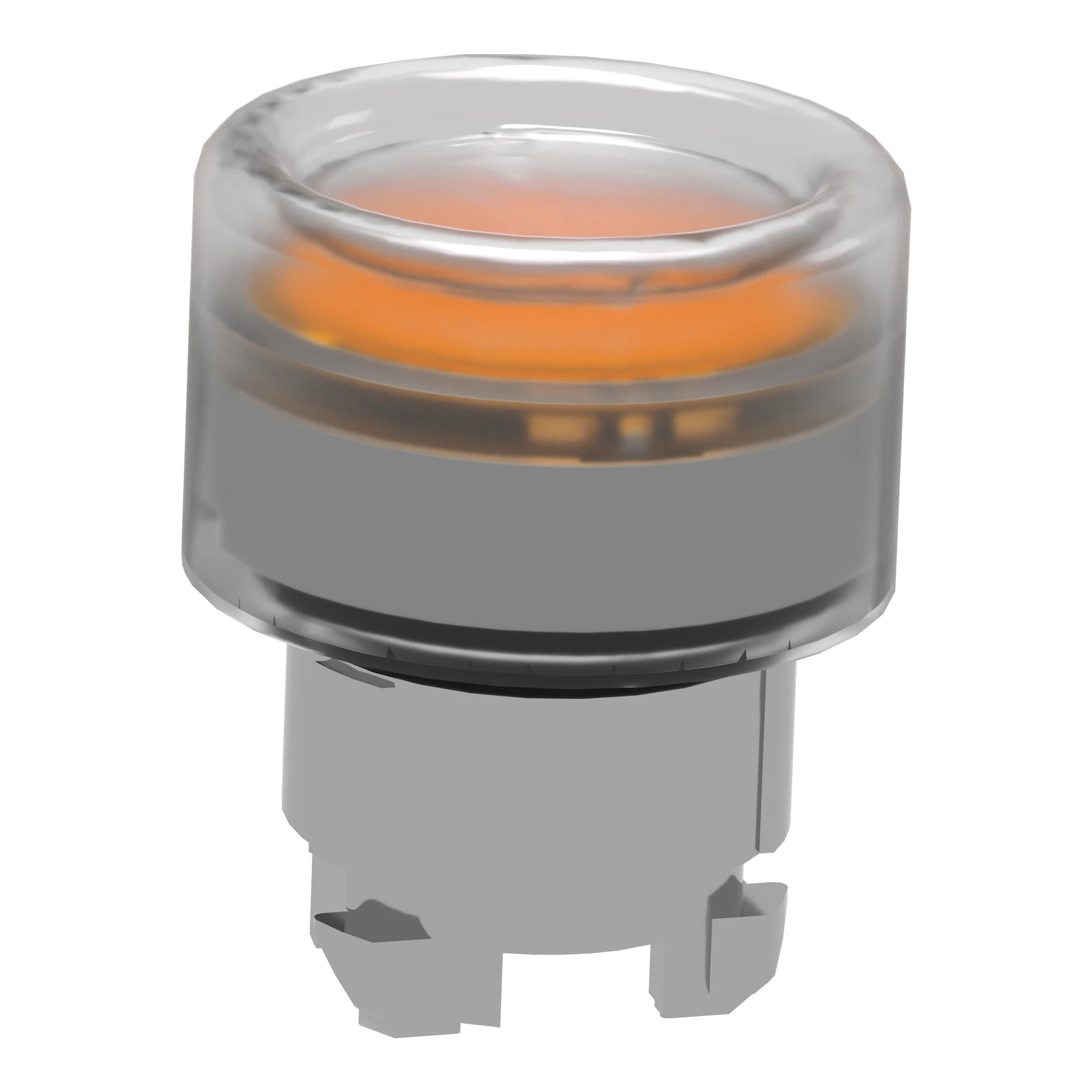 Schneider Electric ZB4BW553 Illuminated Push Button, Front Element, Harmony XB4, Metal, 22mm, Orange, Momentary, with Protective Cap, for Universal LED (img_005) Schneider Electric ZB4BW553 Illuminated Push Button, Front Element, Harmony XB4, Metal, 22mm, Orange, Momentary, with Protective Cap, for Universal LED (img_005)