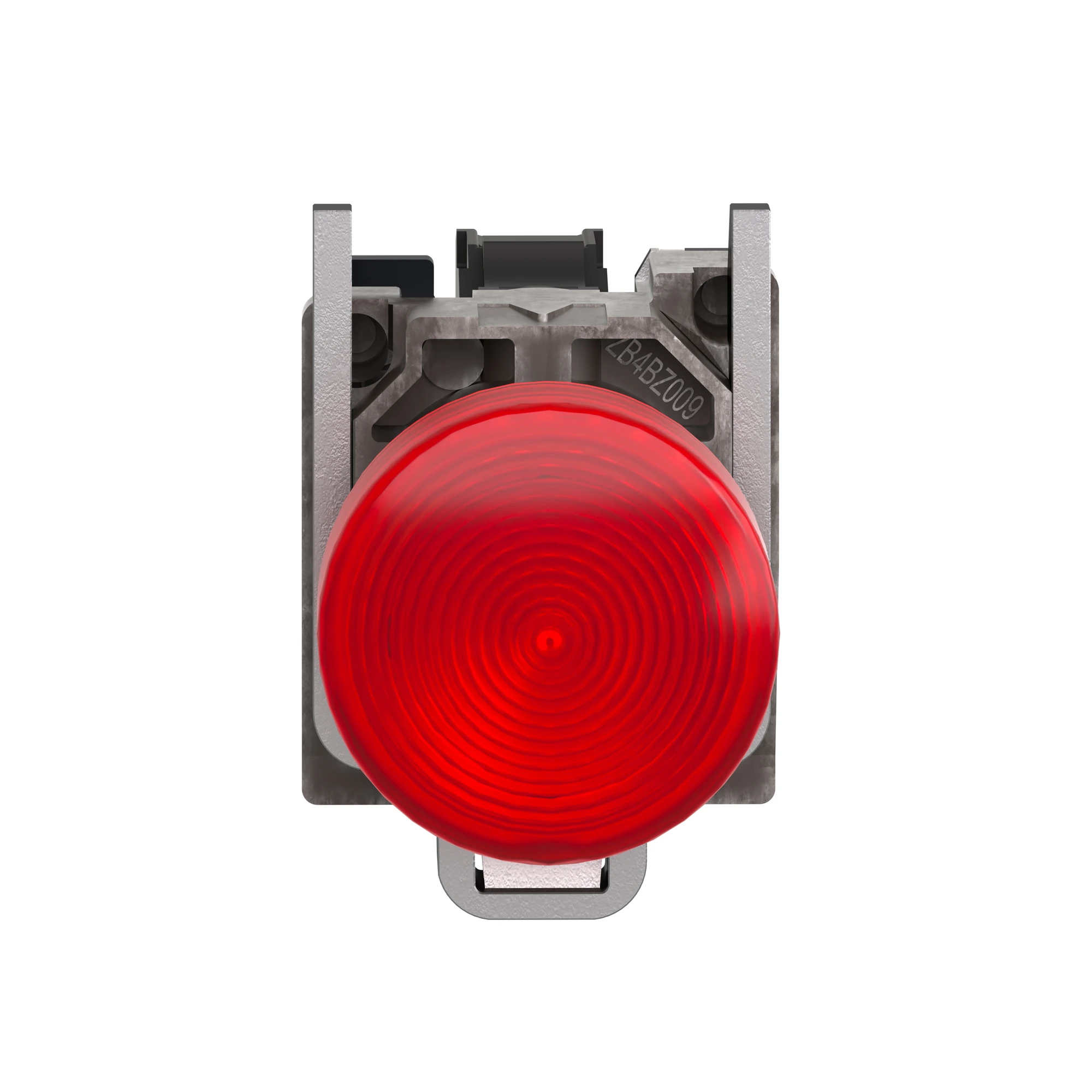 Schneider Electric XB4BV64 Pilot light, Harmony XB4, metal, 22mm, red, with transformer, incandescent lamp BA9s, smooth calotte, screw terminal, 250V (img_004)