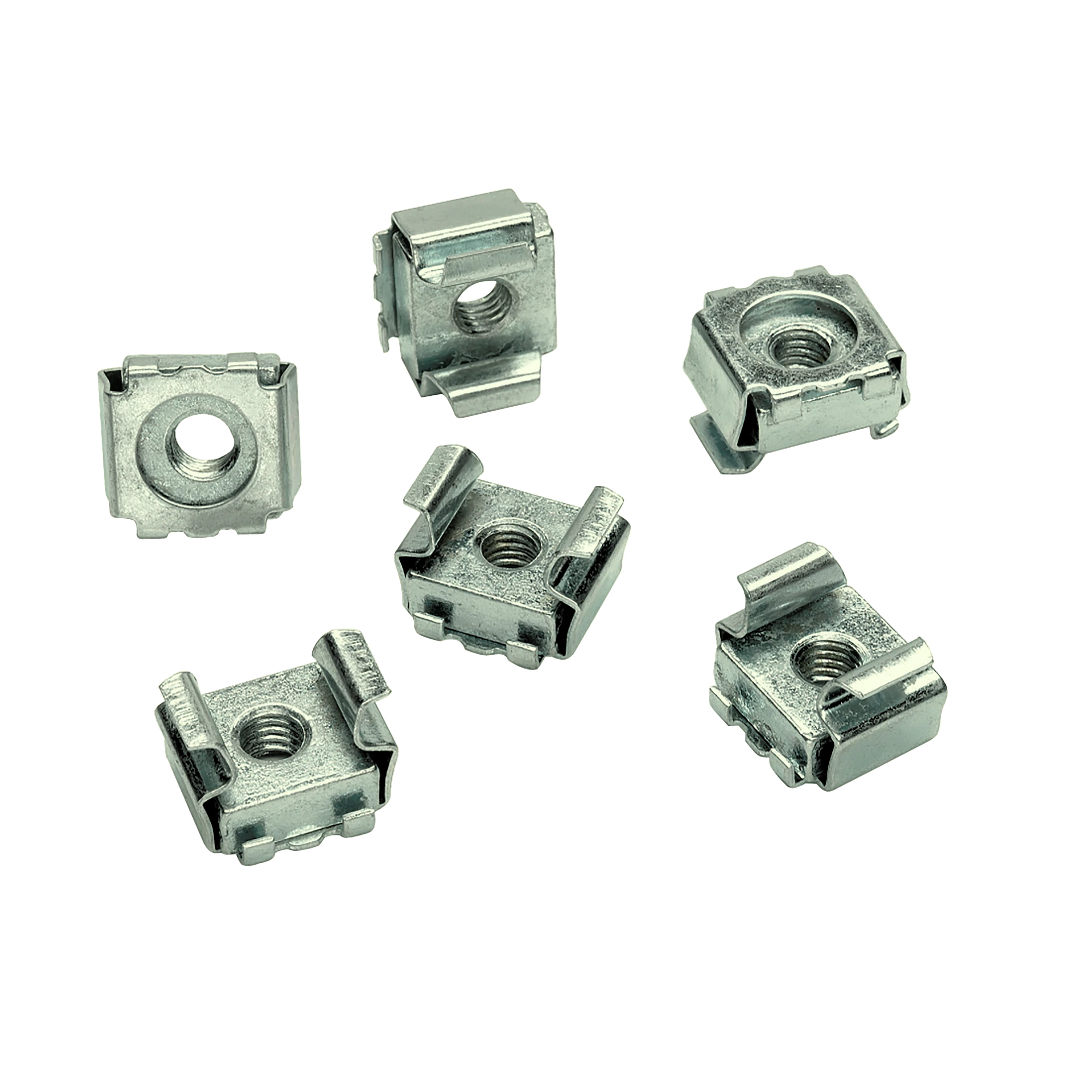 Schneider Electric NSYGFR12M65 Actassi, cage nuts M6 for 12mm square holes, pack of 50 (img_001)