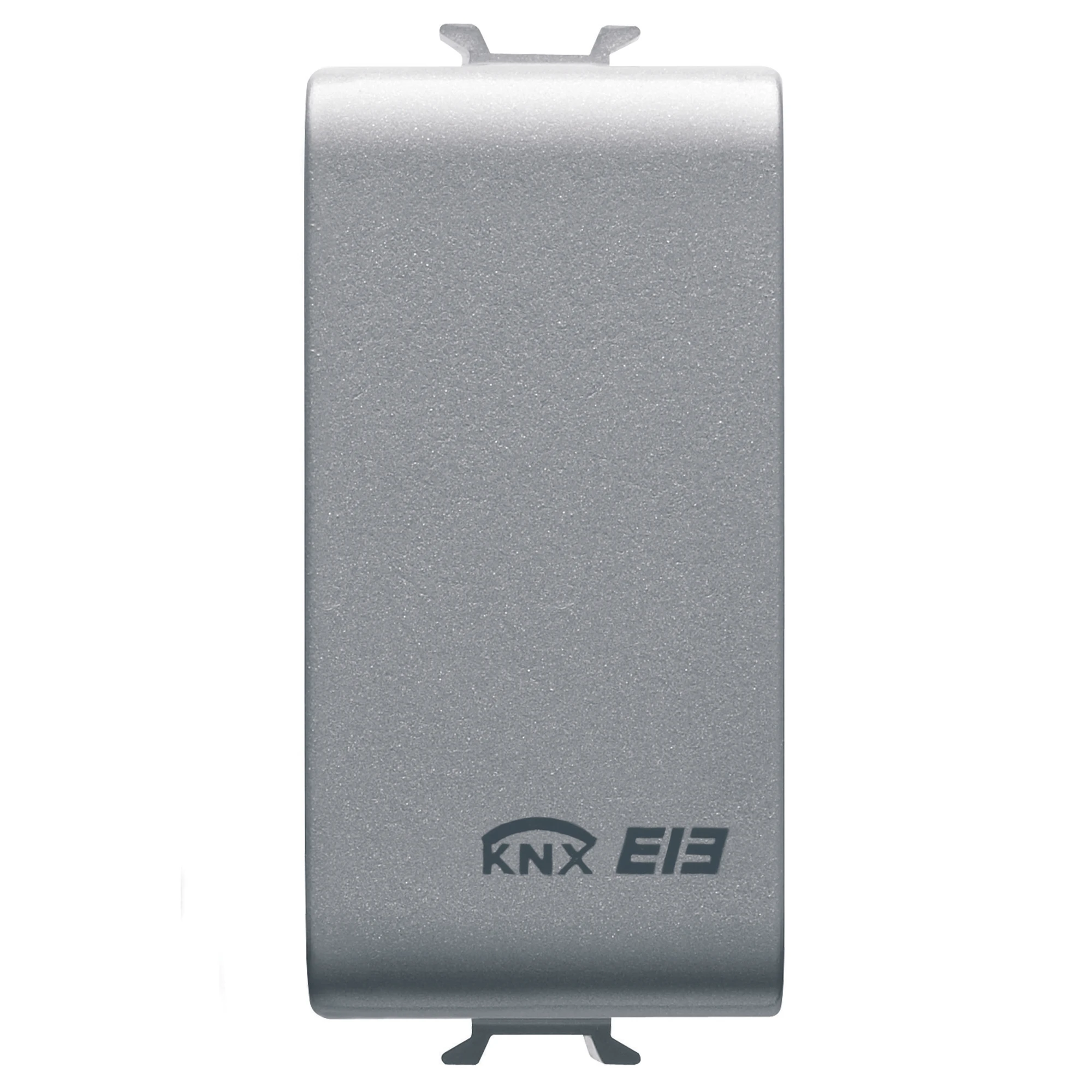 GEWISS GW14751 BLANKING MODULE FOR HOUSING 2/4-CHANNEL CONTACTS INTERFACE - 1 MODULE - TITANIUM - CHORUSMART (img_001)