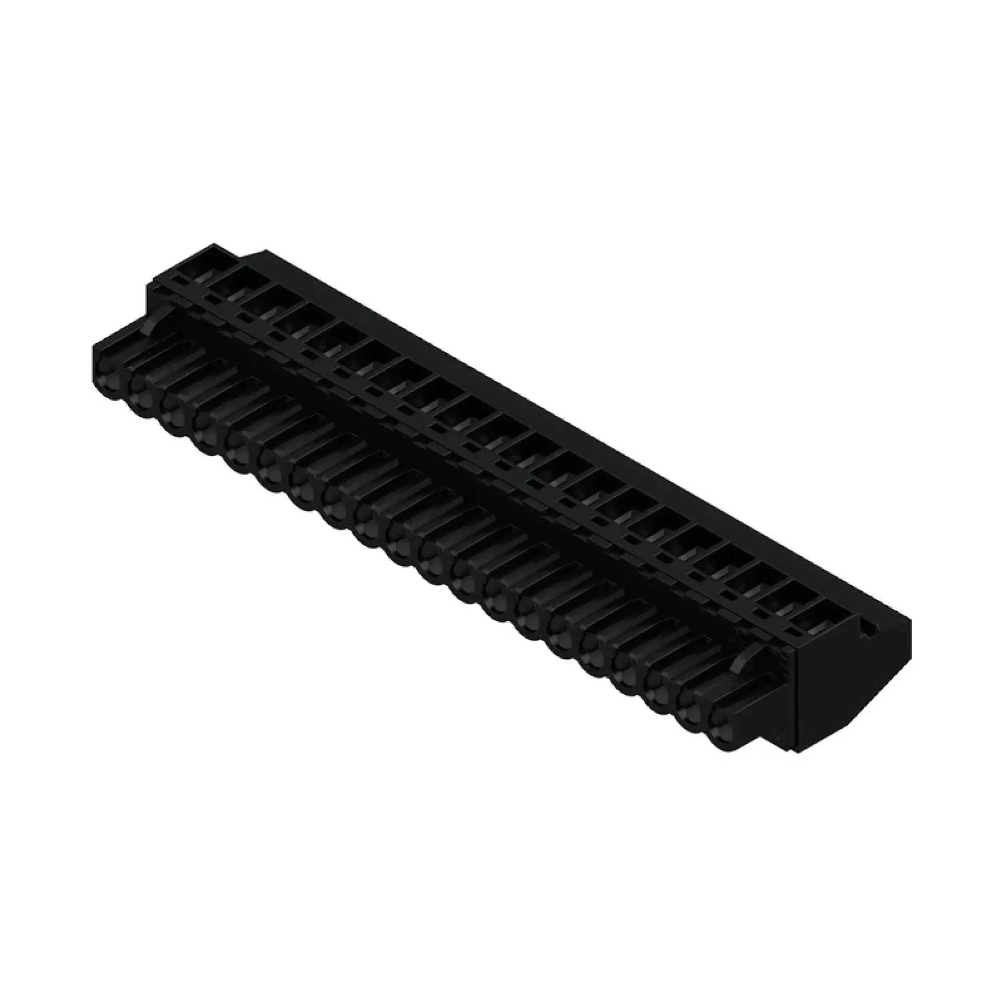 Weidmüller 1958400000 PCB connector (wire connection), 320 V, 23 A, Pitch in mm: 5.00, 4 mm², Number of poles: 20, Clamping yoke connection, Box (img_001) Weidmüller 1958400000 PCB connector (wire connection), 320 V, 23 A, Pitch in mm: 5.00, 4 mm², Number of poles: 20, Clamping yoke connection, Box (img_001)