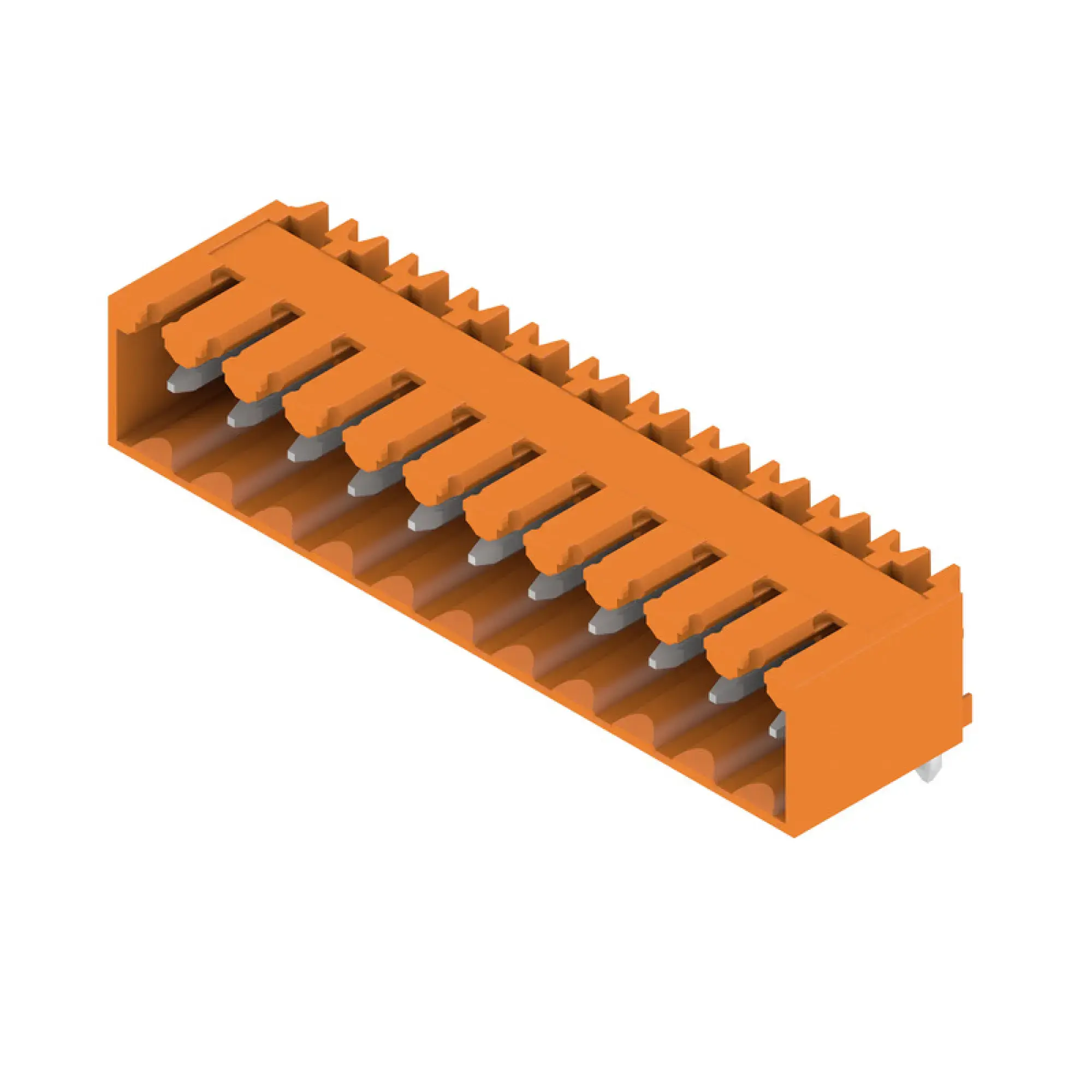 Weidmüller 1605160000 PCB connector (board connection), 160 V, 17 A, Pitch in mm: 3.50, Number of poles: 11, THT solder connection, Box (img_001)