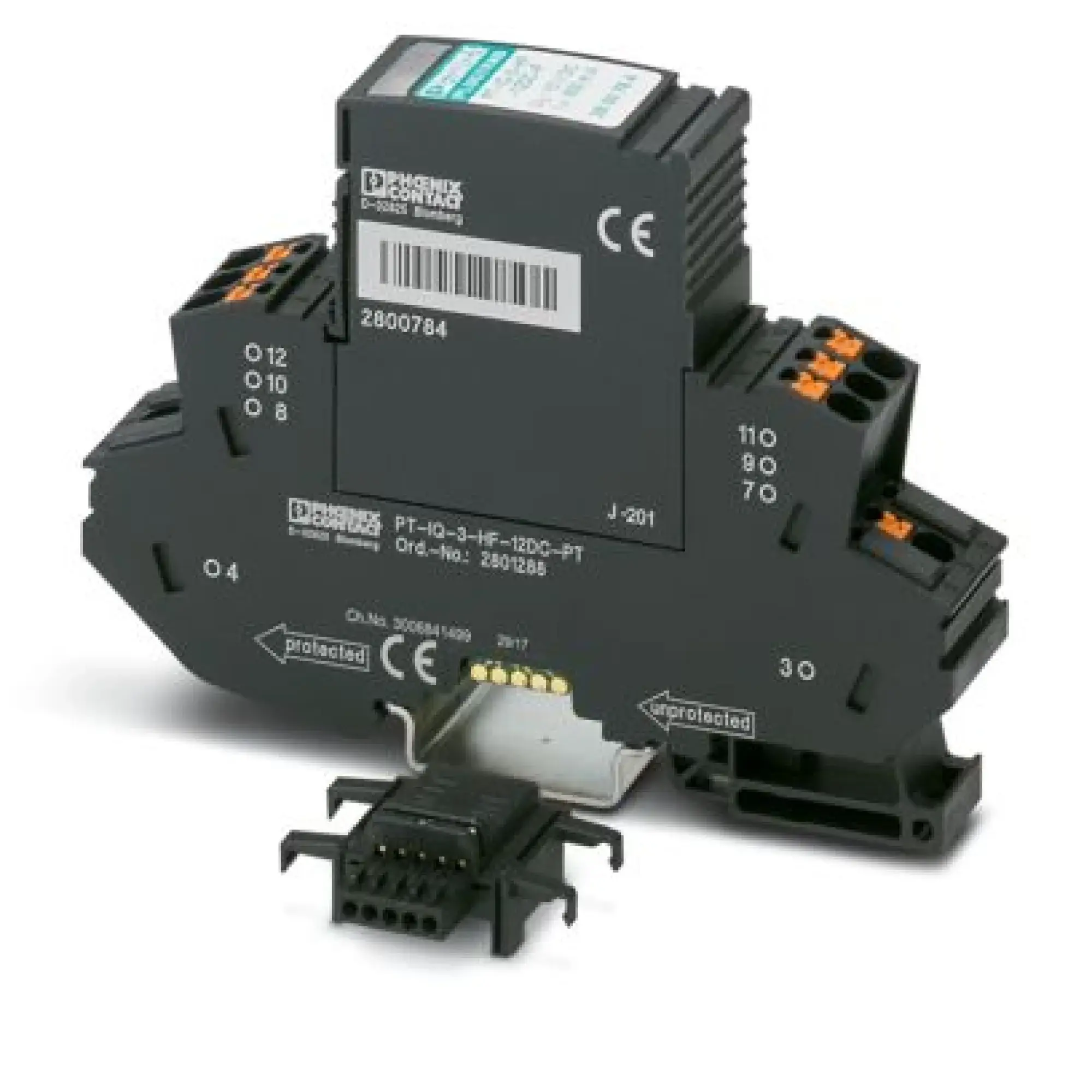 Phoenix Contact 2801288 Surge protection device PT-IQ-3-HF-12DC-PT (img_001)