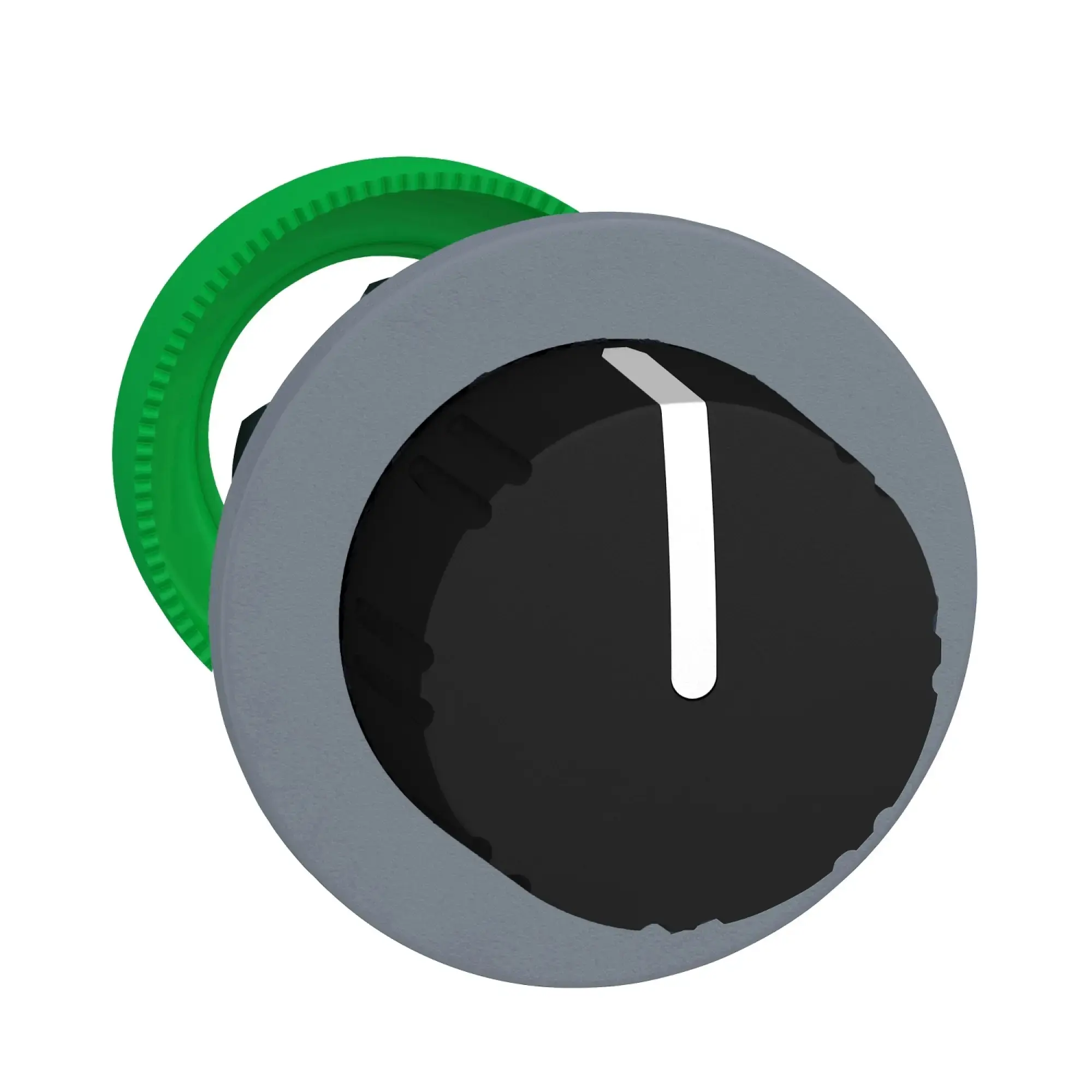 Schneider Electric ZB5FD59C0 Rotary switch, front element, Harmony XB5F, plastic, 30mm, light gray, black, 3 positions, center-locking (img_002) Schneider Electric ZB5FD59C0 Rotary switch, front element, Harmony XB5F, plastic, 30mm, light gray, black, 3 positions, center-locking (img_002)