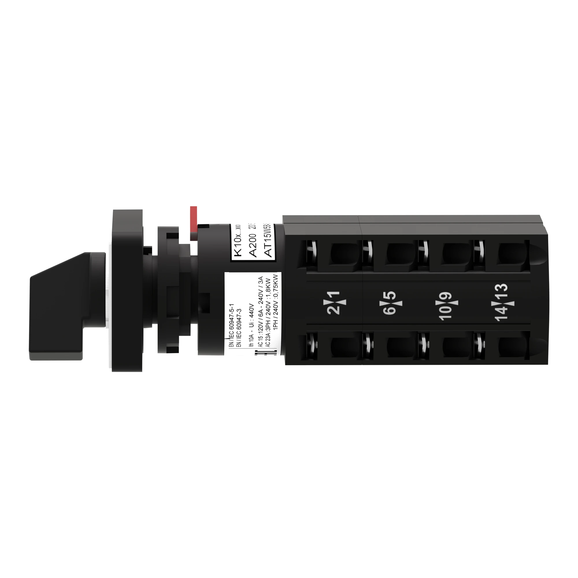 Schneider Electric K10H014UCH Changeover switch, 4-pole, 60°, 10A, for Ø 16 or 22mm (img_005) Schneider Electric K10H014UCH Changeover switch, 4-pole, 60°, 10A, for Ø 16 or 22mm (img_005)