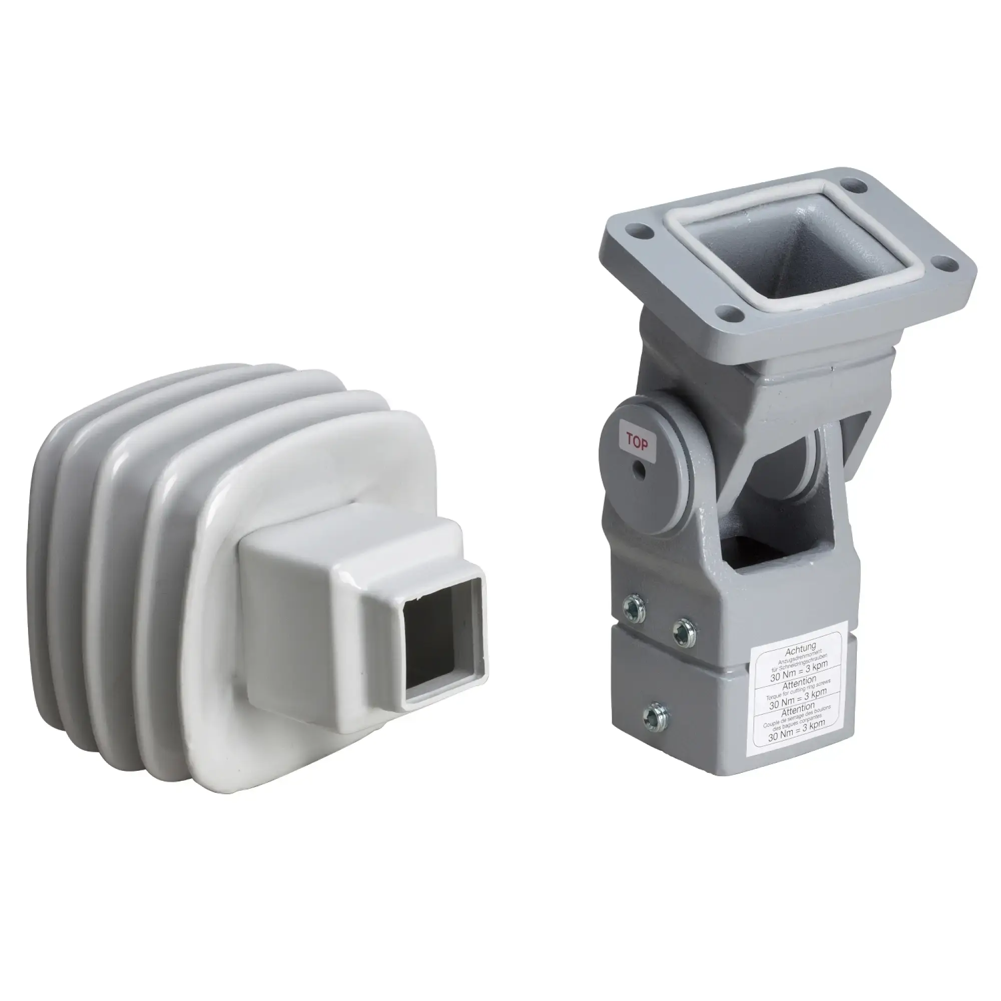Schneider Electric NSYCMUMA50 Movable fixing, square, 85mm, cast steel, RAL7040, for S3CM-HMI housing (img_002)