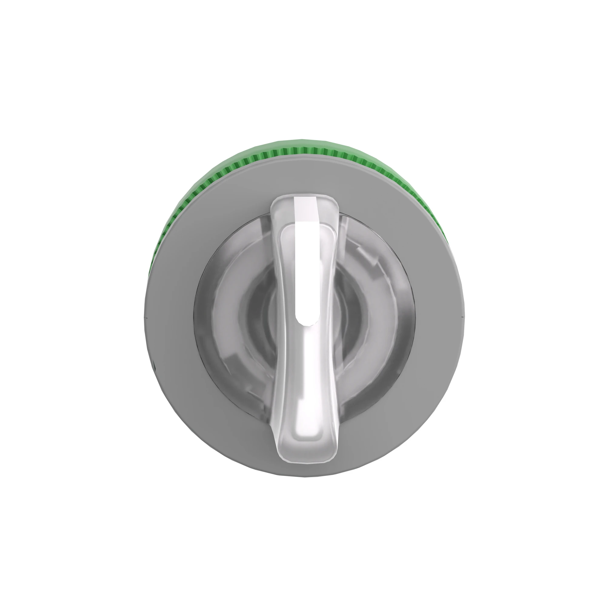 Schneider Electric ZB5FK1513C0 Illuminated selector switch, front element, Harmony XB5F, plastic, 30mm, white, for universal LED, 3 positions, center detent (img_006)