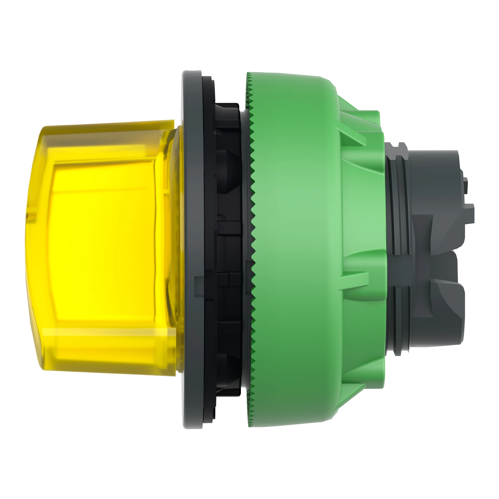 Schneider Electric ZB5FK1283 Illuminated Selector Switch, Front Element, Harmony XB5F, Plastic, 30mm, Yellow, for Universal LED, 2 Positions, Latching (img_006)