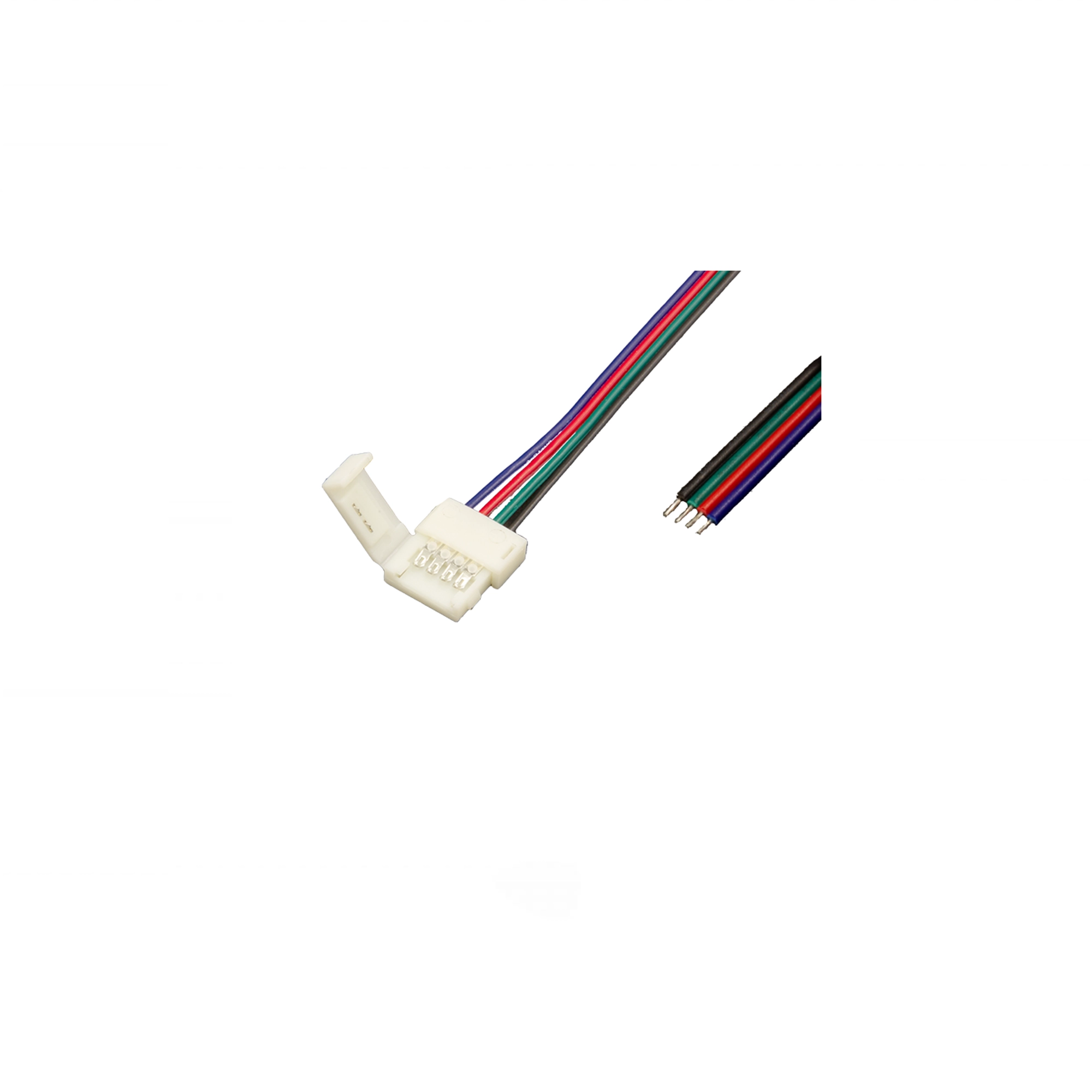WSU Lights LED Strips Connector Strip To Power 4 Polig 10mm IP20 50CM