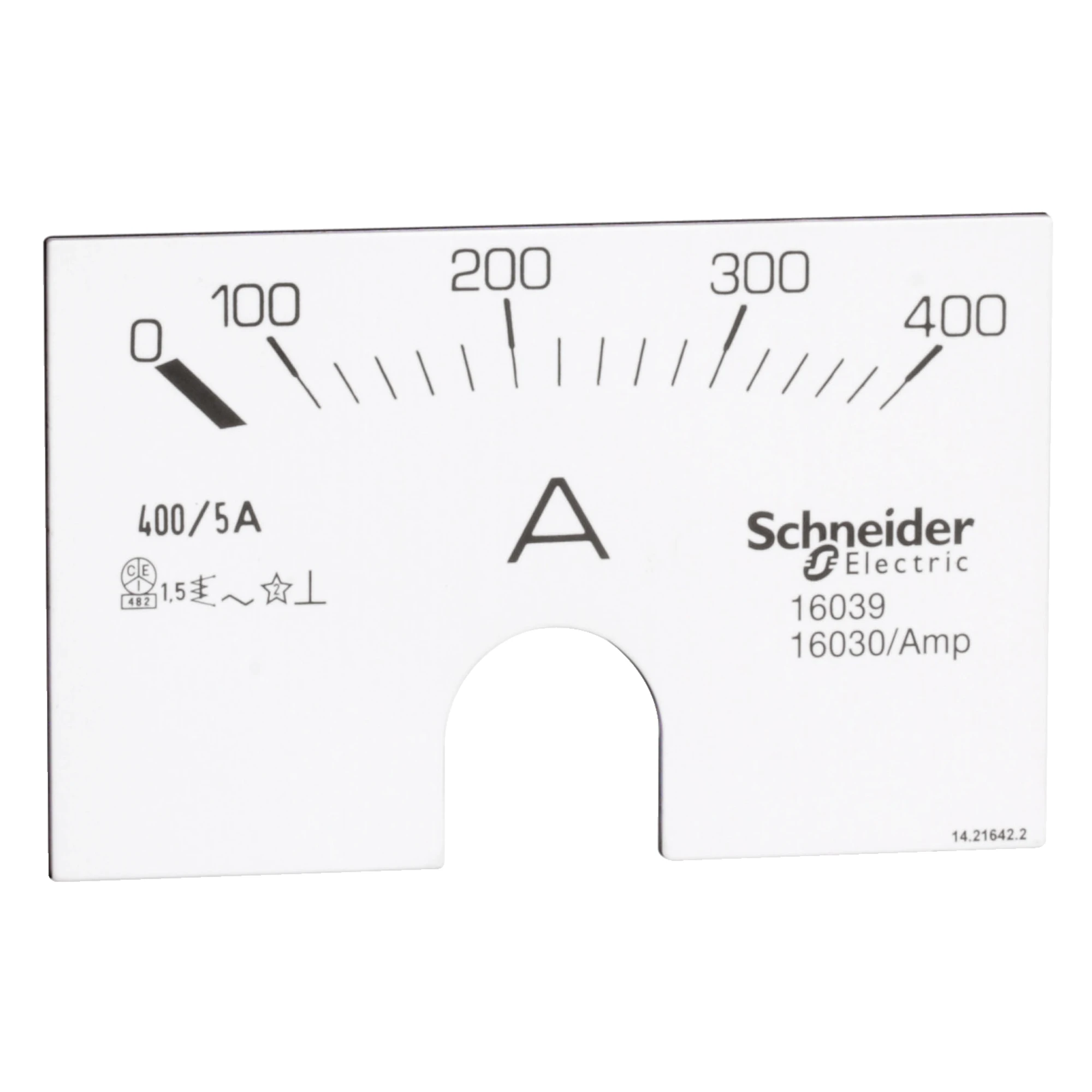 Schneider Electric 16039 Scale for Analog Ammeter, 0-400A (img_001) Schneider Electric 16039 Scale for Analog Ammeter, 0-400A (img_001)