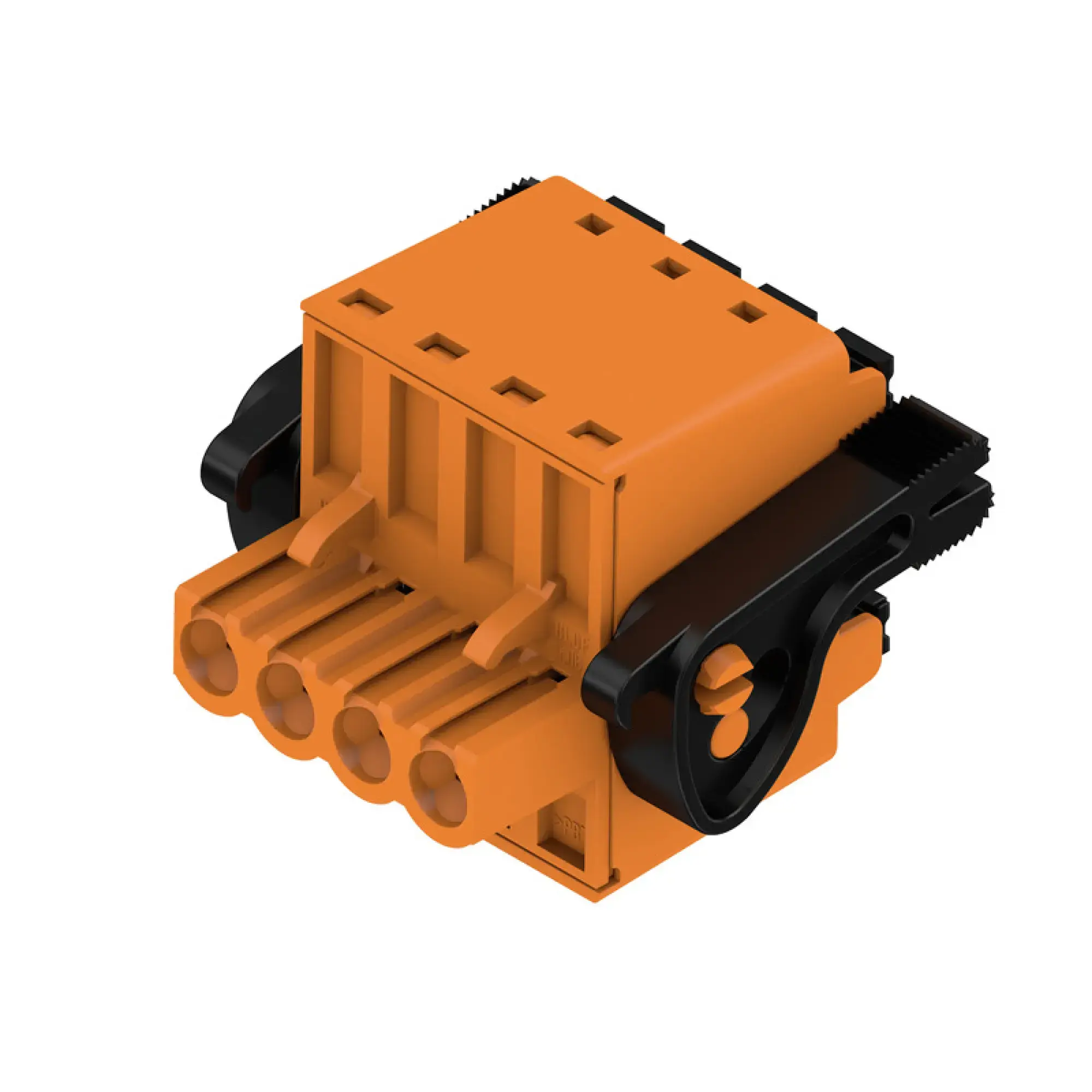 Weidmüller 1065150000 PCB connector (wire connection), 320 V, 20.8 A, Pitch in mm: 5.08, 3.31 mm², Number of poles: 4, PUSH IN with actuator, Box (img_001)