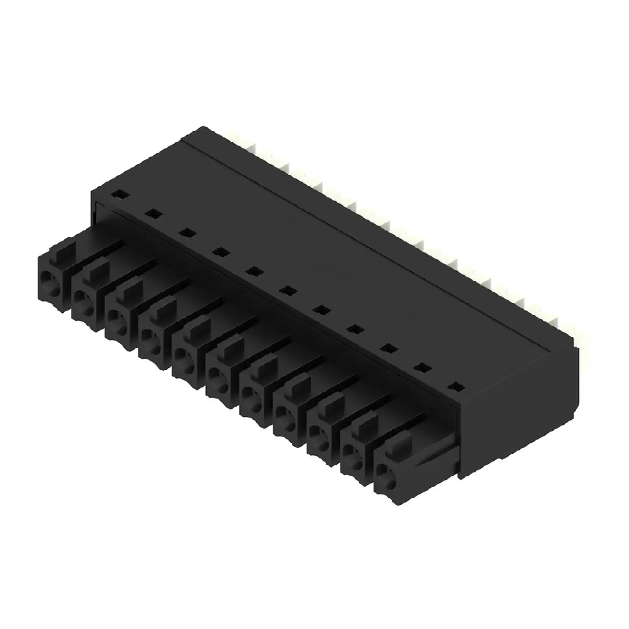 Weidmüller 1970170000 PCB connector (wire connection), 160 V, 17.5 A, Pitch in mm: 3.81, 1.5 mm², Number of poles: 11, PUSH IN with actuator, Box (img_001)