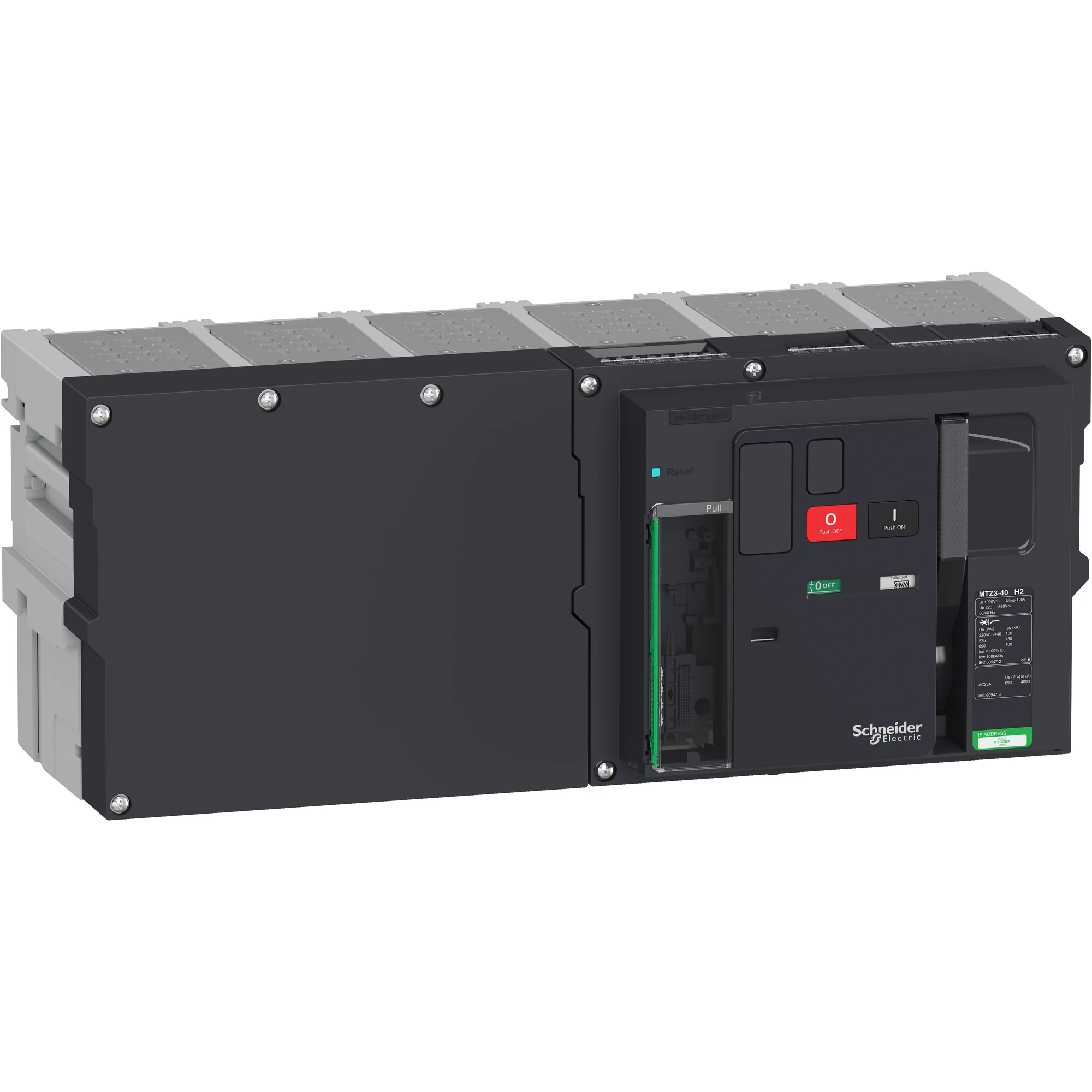 Schneider Electric LV848337 MasterPact MTZ3 4000A H2 Icu=150kA/440V 3P Basic Frame Plug-in (img_001) Schneider Electric LV848337 MasterPact MTZ3 4000A H2 Icu=150kA/440V 3P Basic Frame Plug-in (img_001)