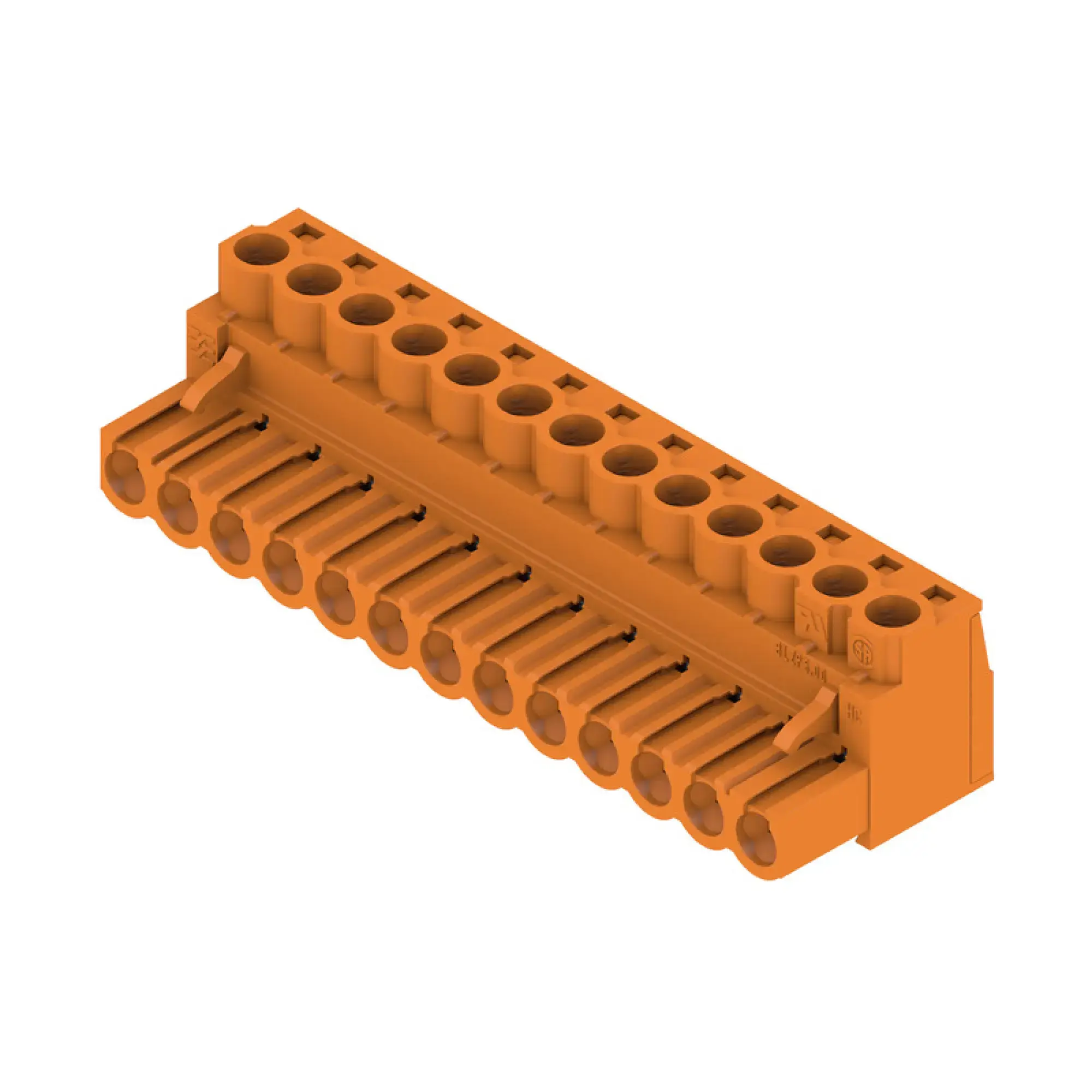Weidmüller 1954380000 PCB connector (wire connection), 320 V, 23 A, Pitch in mm: 5.00, 4 mm², Number of poles: 13, Clamping yoke connection, Box (img_001) Weidmüller 1954380000 PCB connector (wire connection), 320 V, 23 A, Pitch in mm: 5.00, 4 mm², Number of poles: 13, Clamping yoke connection, Box (img_001)