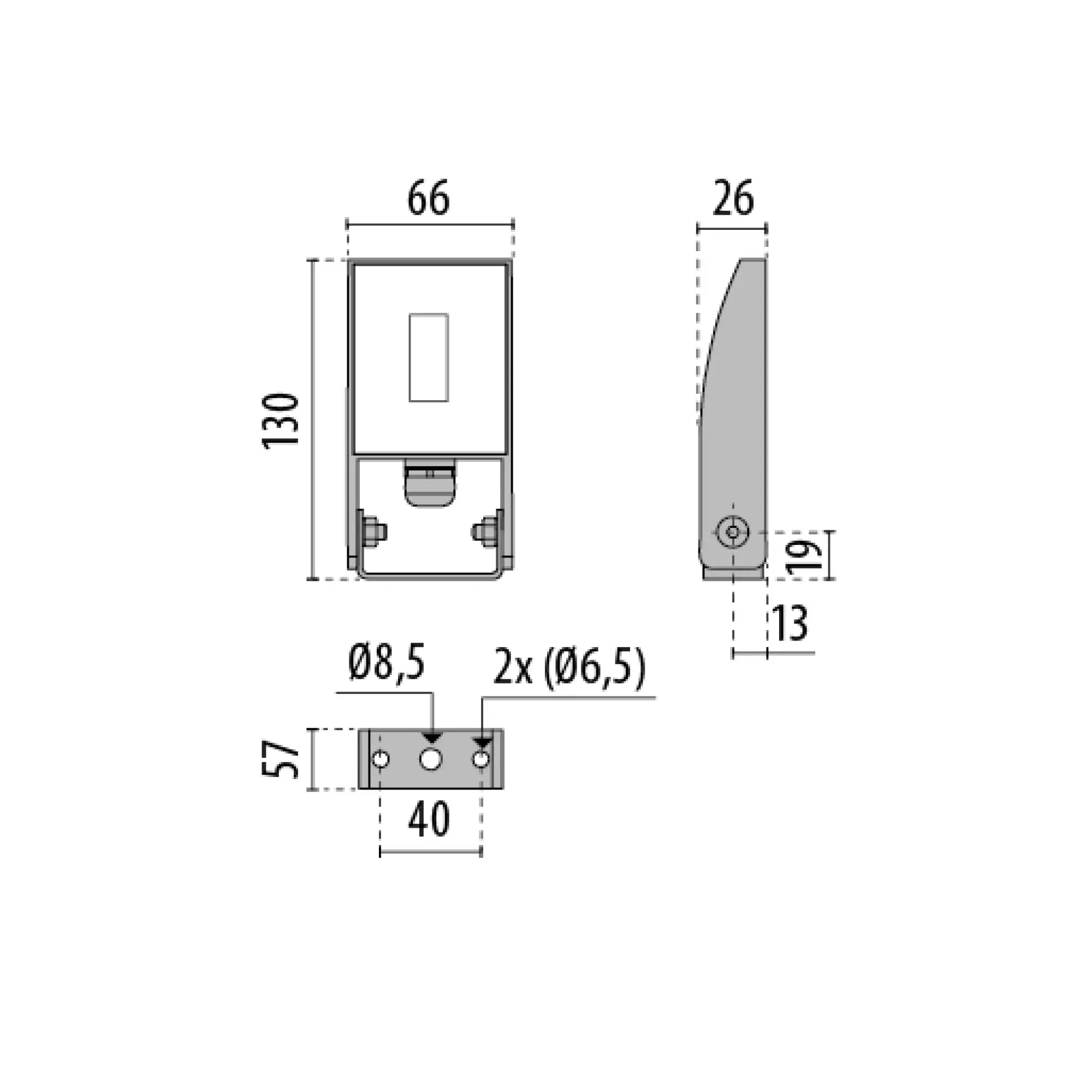 Performance iN Lighting 3108608 LED-Scheinwerfer 3000K 10W statisch symmetrische extrabreite Streuoptik 3108608 (img_003)