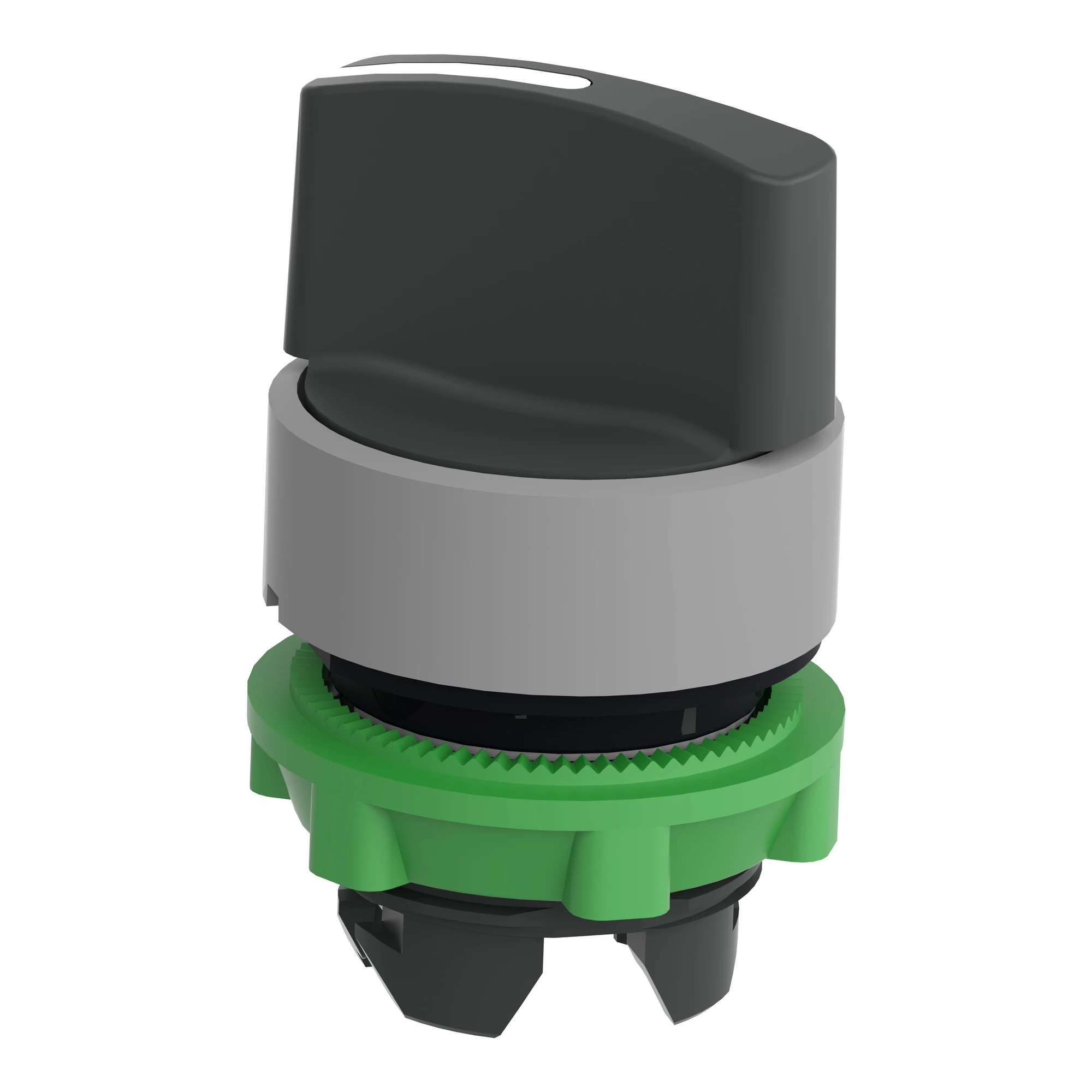 Schneider Electric ZB5AD201C0 Selector switch, front element, Harmony XB5, plastic, 22mm, light grey, white, 2 positions, latching (img_005) Schneider Electric ZB5AD201C0 Selector switch, front element, Harmony XB5, plastic, 22mm, light grey, white, 2 positions, latching (img_005)