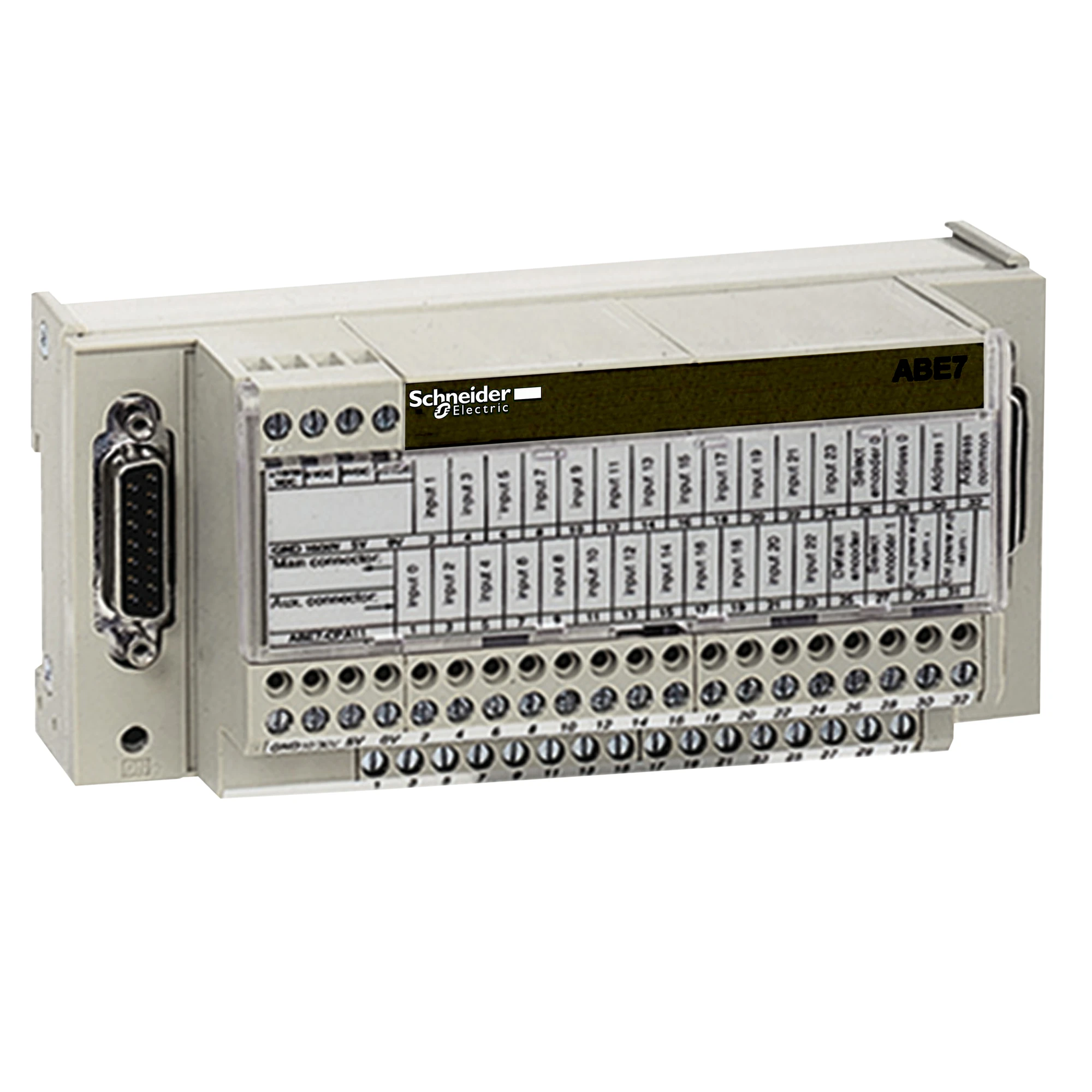 Schneider Electric ABE7CPA01 Terminal block ABE7, for analog and counter channels (img_001) Schneider Electric ABE7CPA01 Terminal block ABE7, for analog and counter channels (img_001)