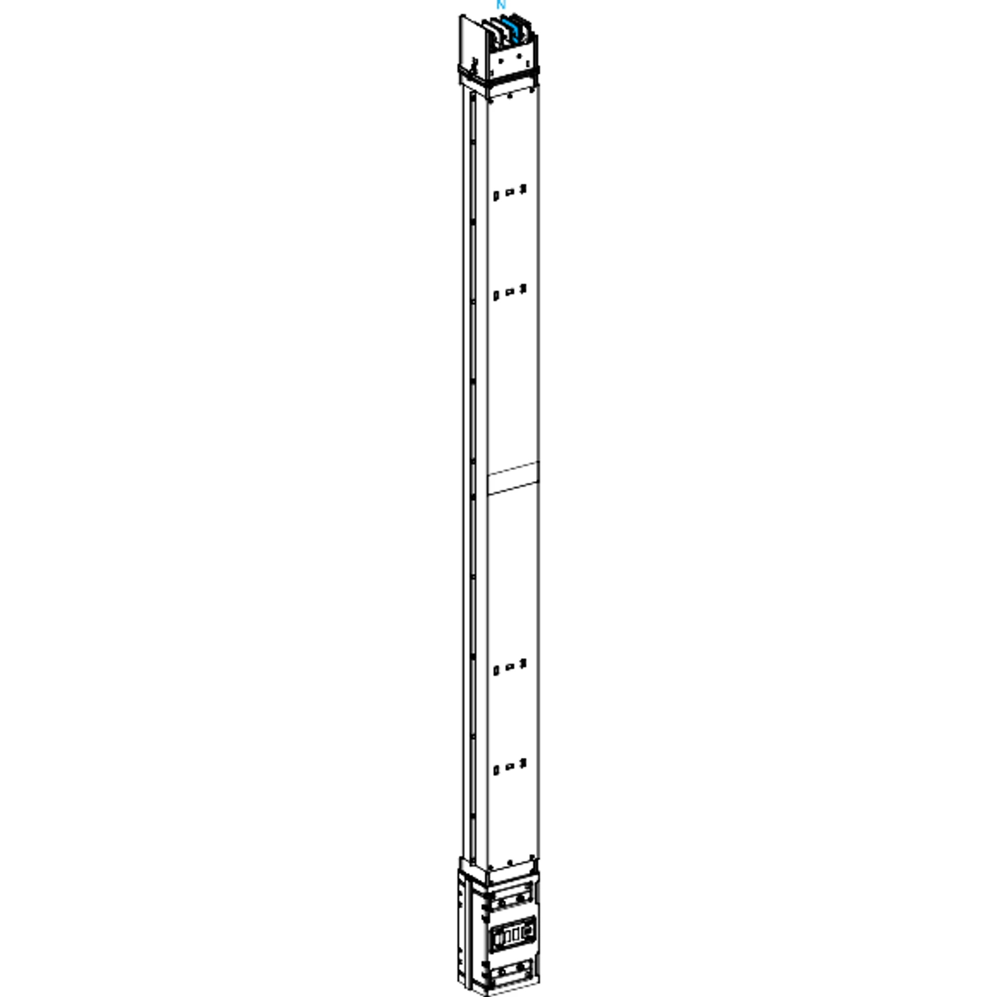 Schneider Electric KSA630CM4AF KSA straight element, 630A, selectable length, transport, fire barrier (img_001) Schneider Electric KSA630CM4AF KSA straight element, 630A, selectable length, transport, fire barrier (img_001)