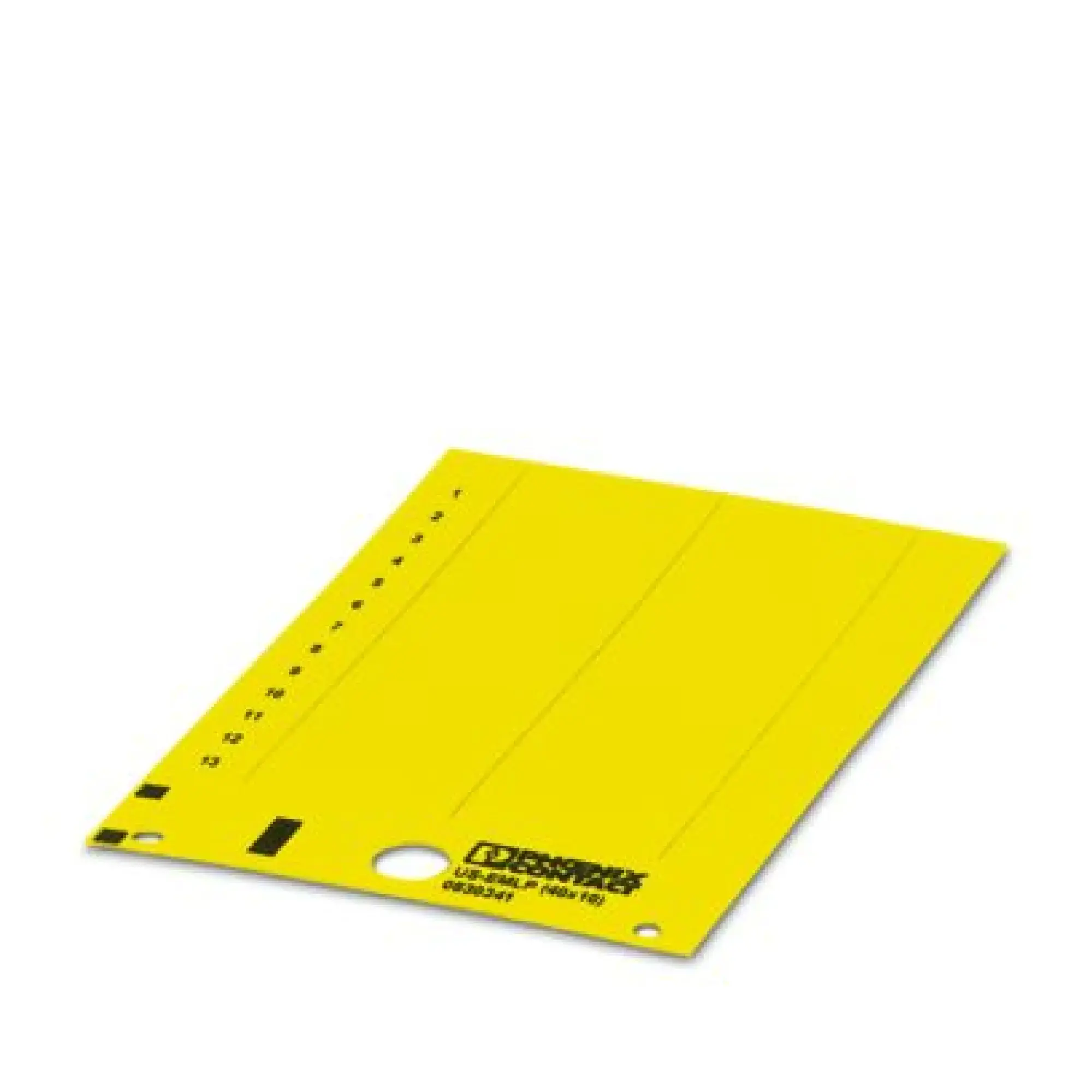 Phoenix Contact 0830342 Plastic label US-EMLP (40X10) YE (img_001) Phoenix Contact 0830342 Plastic label US-EMLP (40X10) YE (img_001)