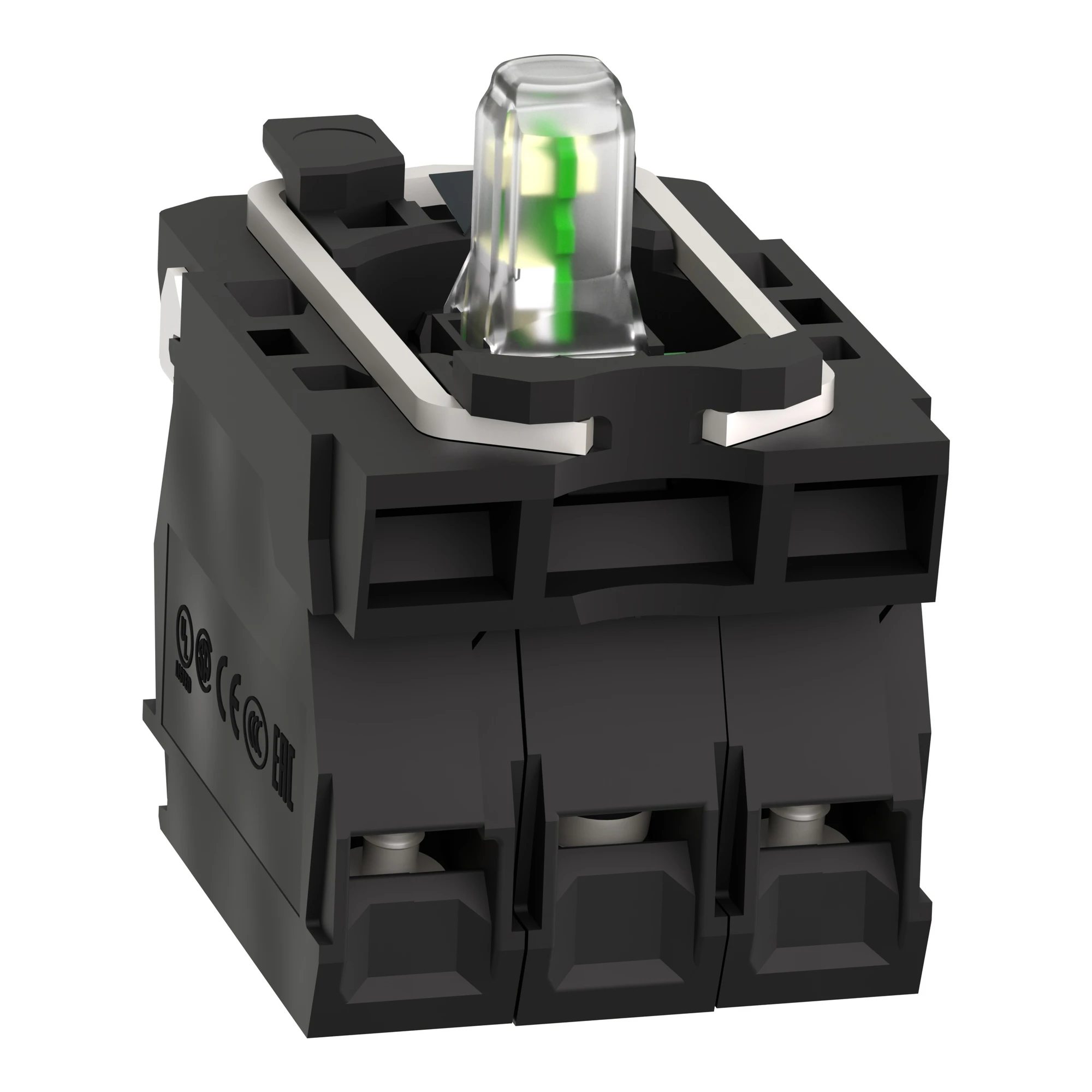 Schneider Electric ZB5AW0B13 Auxiliary switch block, Harmony XB5, plastic, white, universal LED, with mounting flange, 2S, 24V ACDC (img_005) Schneider Electric ZB5AW0B13 Auxiliary switch block, Harmony XB5, plastic, white, universal LED, with mounting flange, 2S, 24V ACDC (img_005)