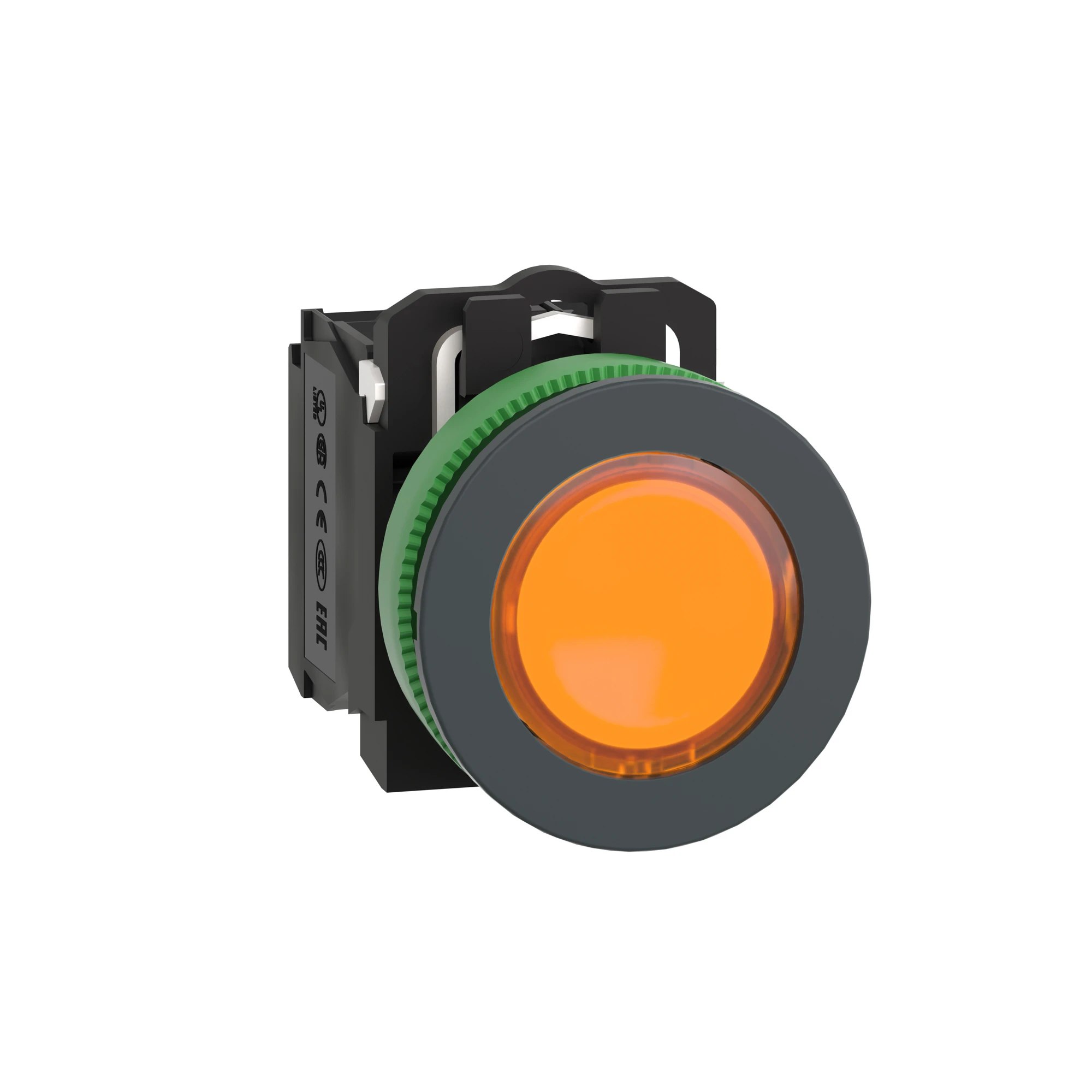 Schneider Electric XB5FW35G5 Illuminated Push Button, Harmony XB5F, Plastic, Antimicrobial, Orange, 30mm, Universal LED, 1NO + 1NC, 110-120V AC (img_003) Schneider Electric XB5FW35G5 Illuminated Push Button, Harmony XB5F, Plastic, Antimicrobial, Orange, 30mm, Universal LED, 1NO + 1NC, 110-120V AC (img_003)