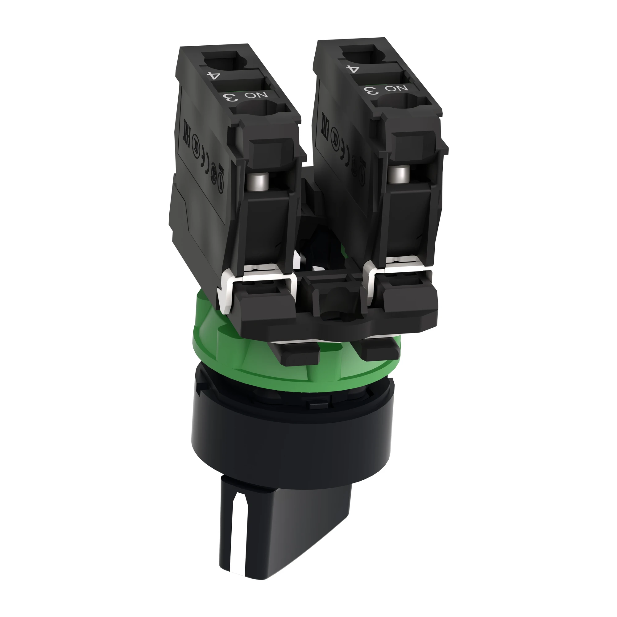 Schneider Electric XB5AD23 Selector switch, Harmony XB5, plastic, black, 2 positions, 22mm, latching, 2S (img_007) Schneider Electric XB5AD23 Selector switch, Harmony XB5, plastic, black, 2 positions, 22mm, latching, 2S (img_007)