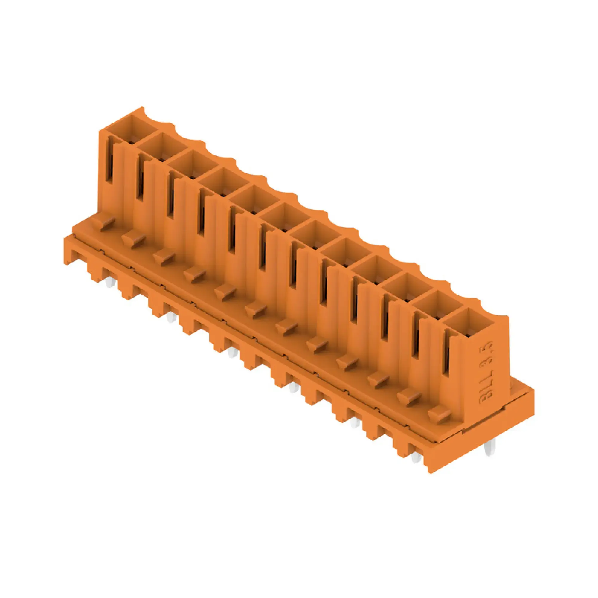 Weidmüller 1376480000 PCB connector (board connection), 160 V, 15.1 A, Pitch in mm: 3.50, Number of poles: 12, THT solder connection, Tube (img_001)