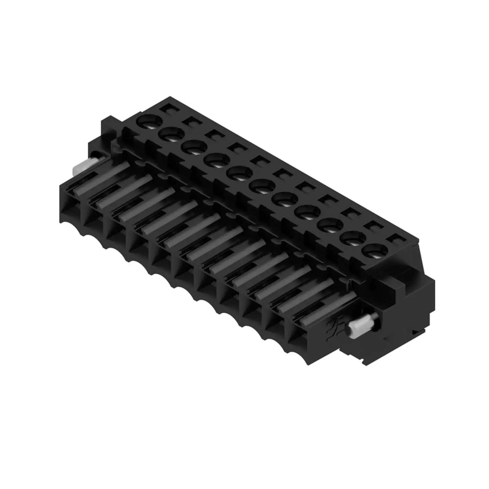 Weidmüller 1615870000 PCB connector (wire connection), 160 V, 17 A, Pitch in mm: 3.50, 1.5 mm², Number of poles: 11, Clamping yoke connection, Box (img_001)
