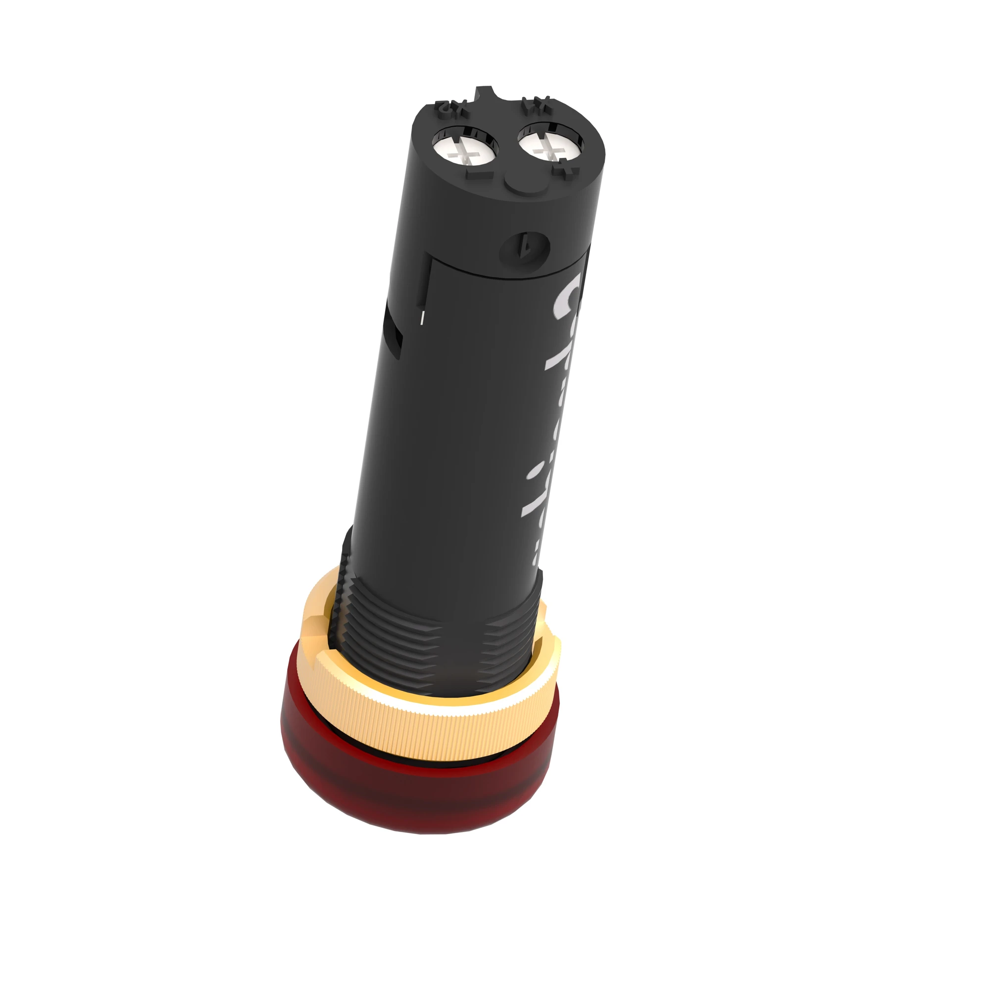 Schneider Electric XVLA334 Indicator light, Harmony XVL, 12mm, red, protected LED, 24V DC, screw connection (img_007)