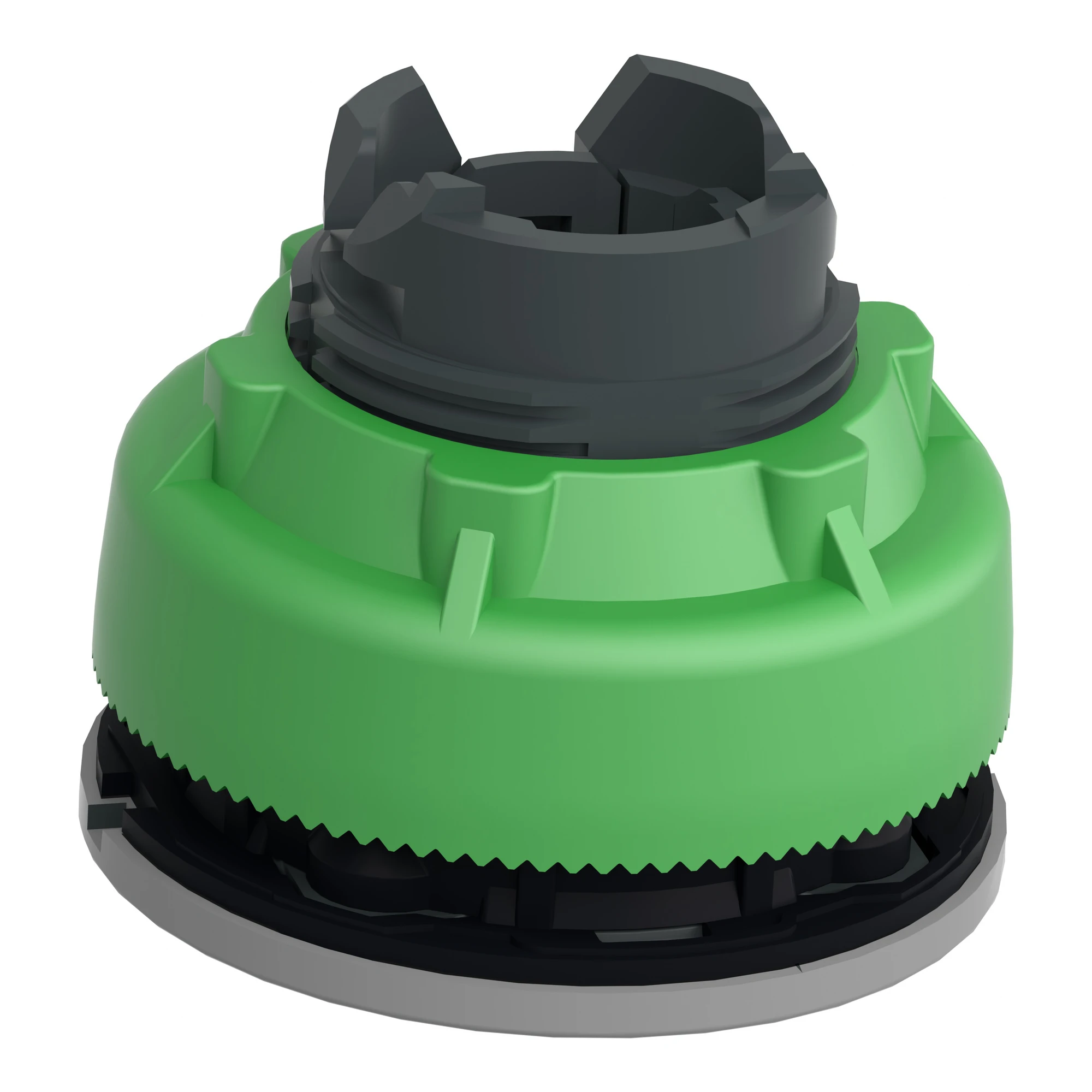 Schneider Electric ZB5FH043C0 Illuminated pushbutton, front element, Harmony XB5F, plastic, 30mm, red, unlabeled, for universal LED, latching (img_008)