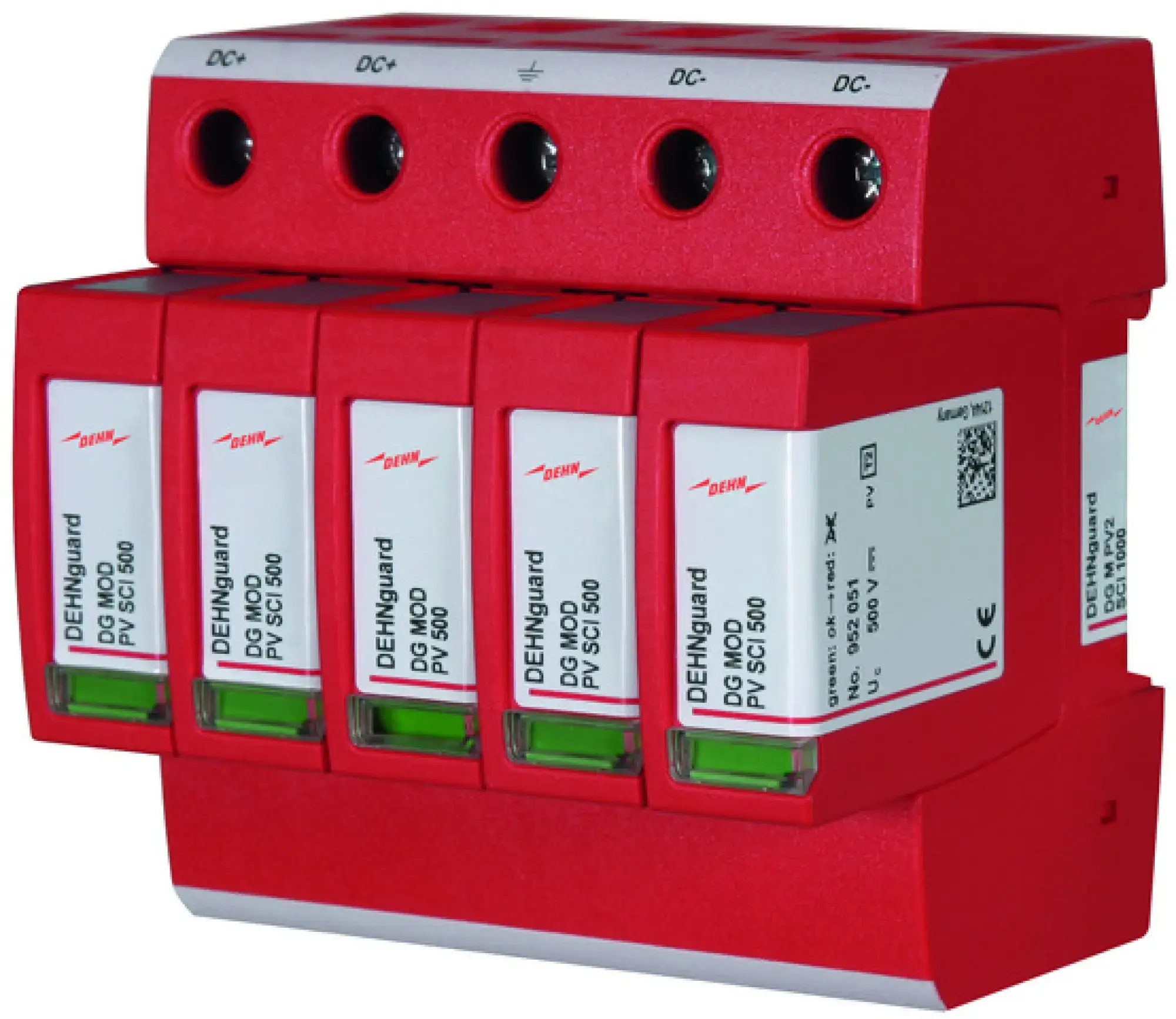 Dehn 952514 DEHNguard M multipole type 2 surge arrester for PV systems up to 1000V d.c. (img_003) Dehn 952514 DEHNguard M multipole type 2 surge arrester for PV systems up to 1000V d.c. (img_003)