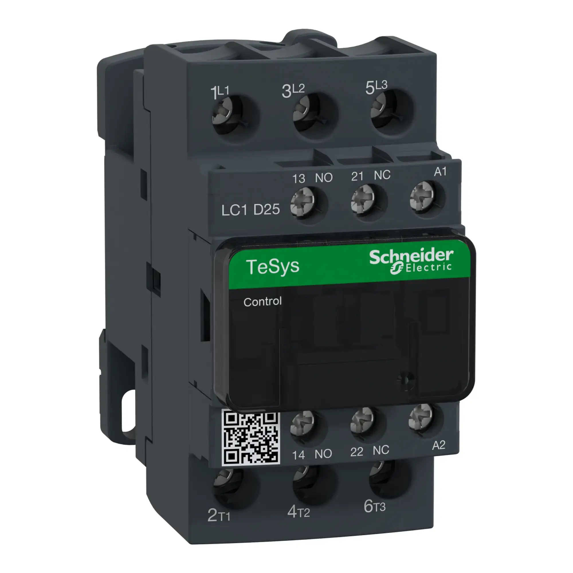 Schneider Electric LC1D25V7 Power contactor LC1D 3p, +1NO+1NC, 11 kW, 25 A, 400 V AC3, coil 400 V AC (img_006)