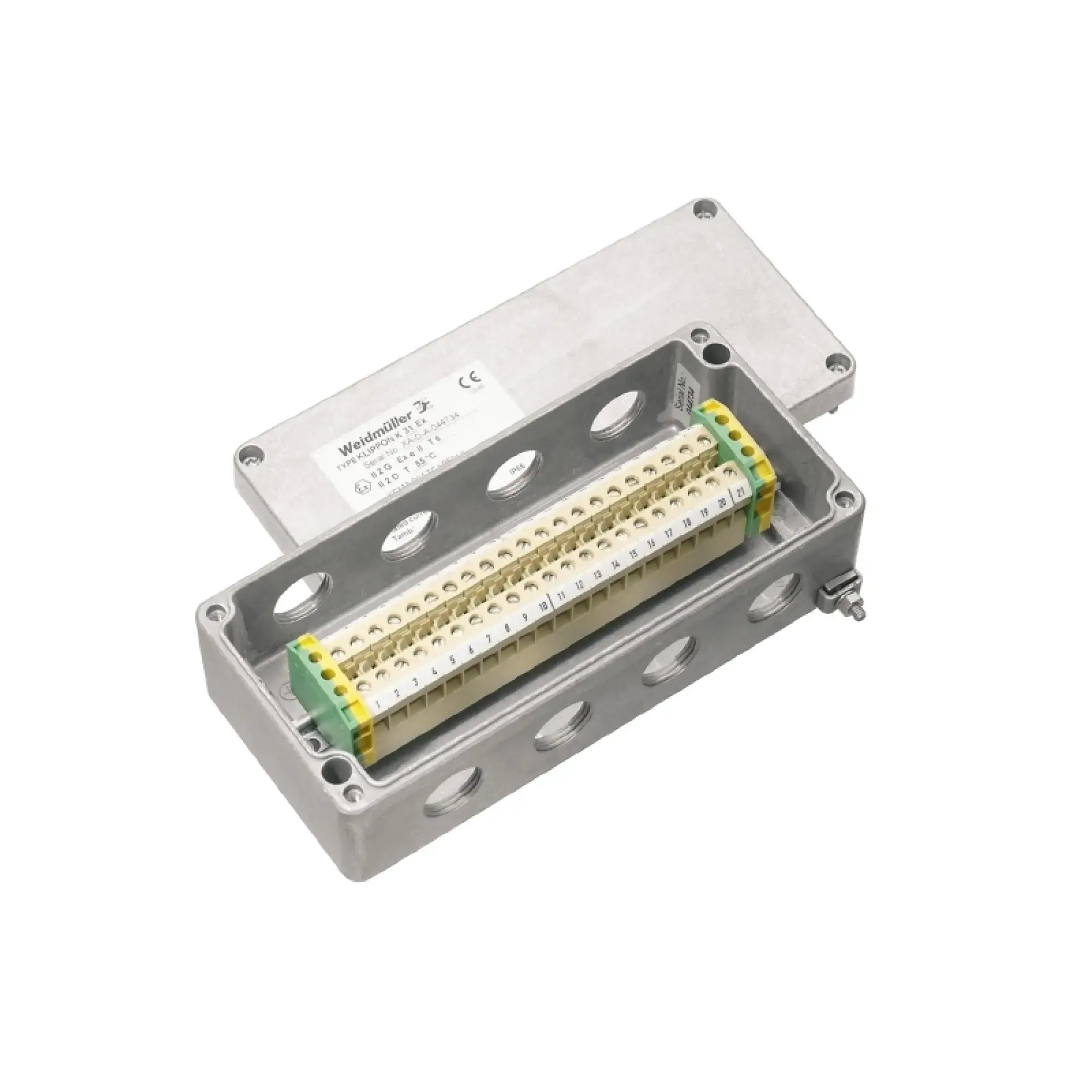 Weidmüller 8000004215 Atex metal enclosure assembled, Aluminium AlSi12, 175 x 80 x 57 mm (img_001)