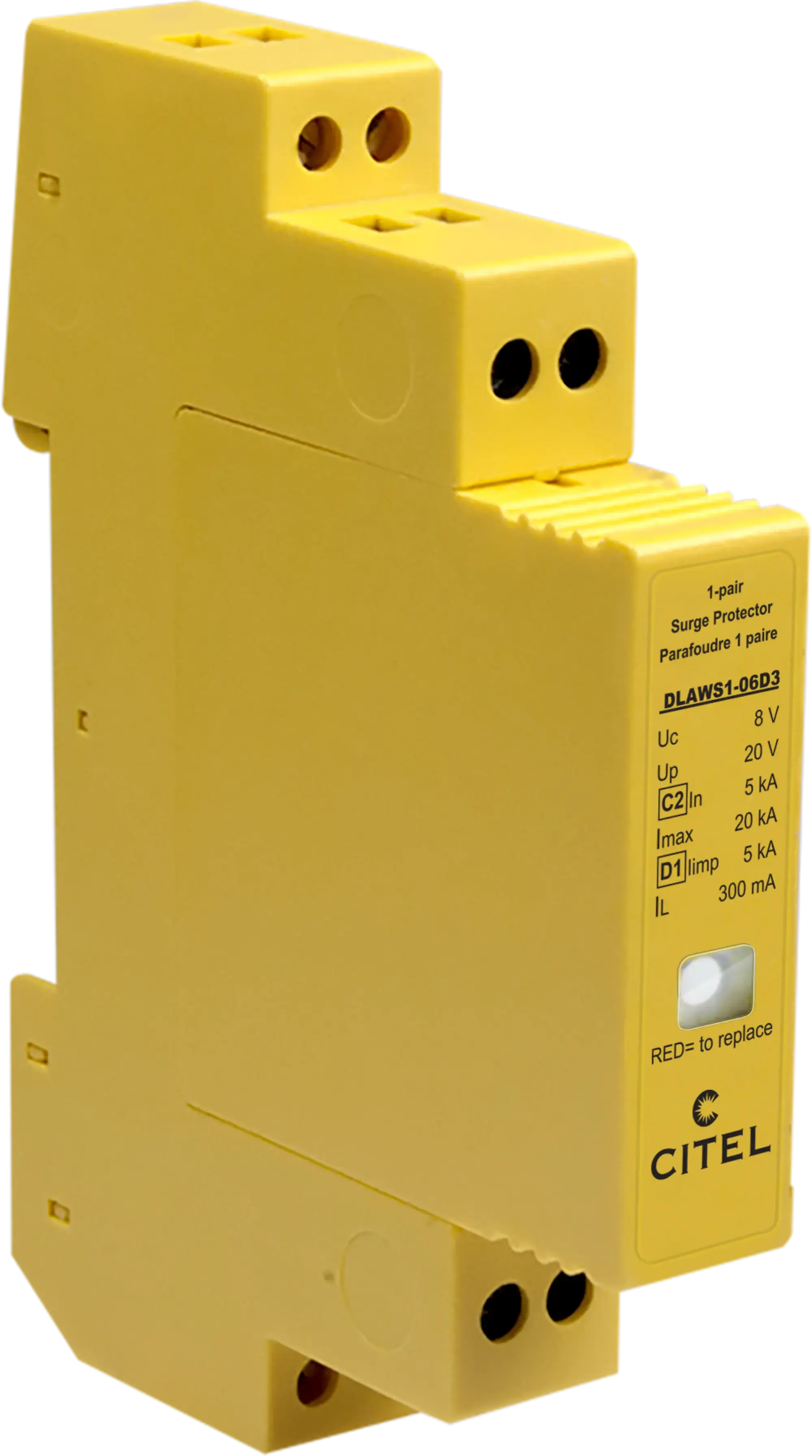 Citel 6419011 Überspannungsschutz C2/D1 für 2 Adern, Datenanwendungen bis 6 V, Statusanzeige (img_001) Citel 6419011 Überspannungsschutz C2/D1 für 2 Adern, Datenanwendungen bis 6 V, Statusanzeige (img_001)