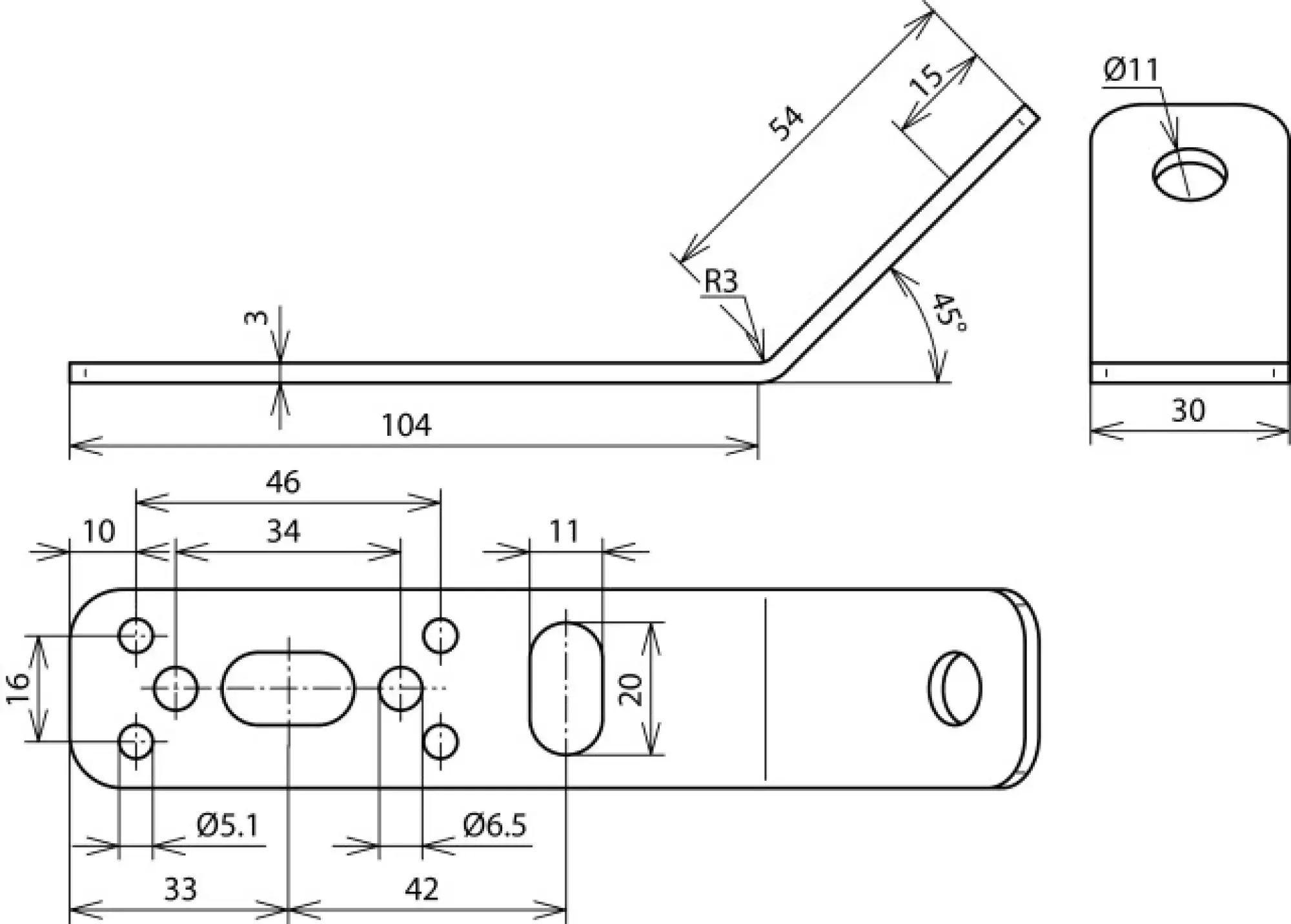 Dehn 106315 Mounting bracket 45° StSt f. DEHNiso (img_002) Dehn 106315 Mounting bracket 45° StSt f. DEHNiso (img_002)