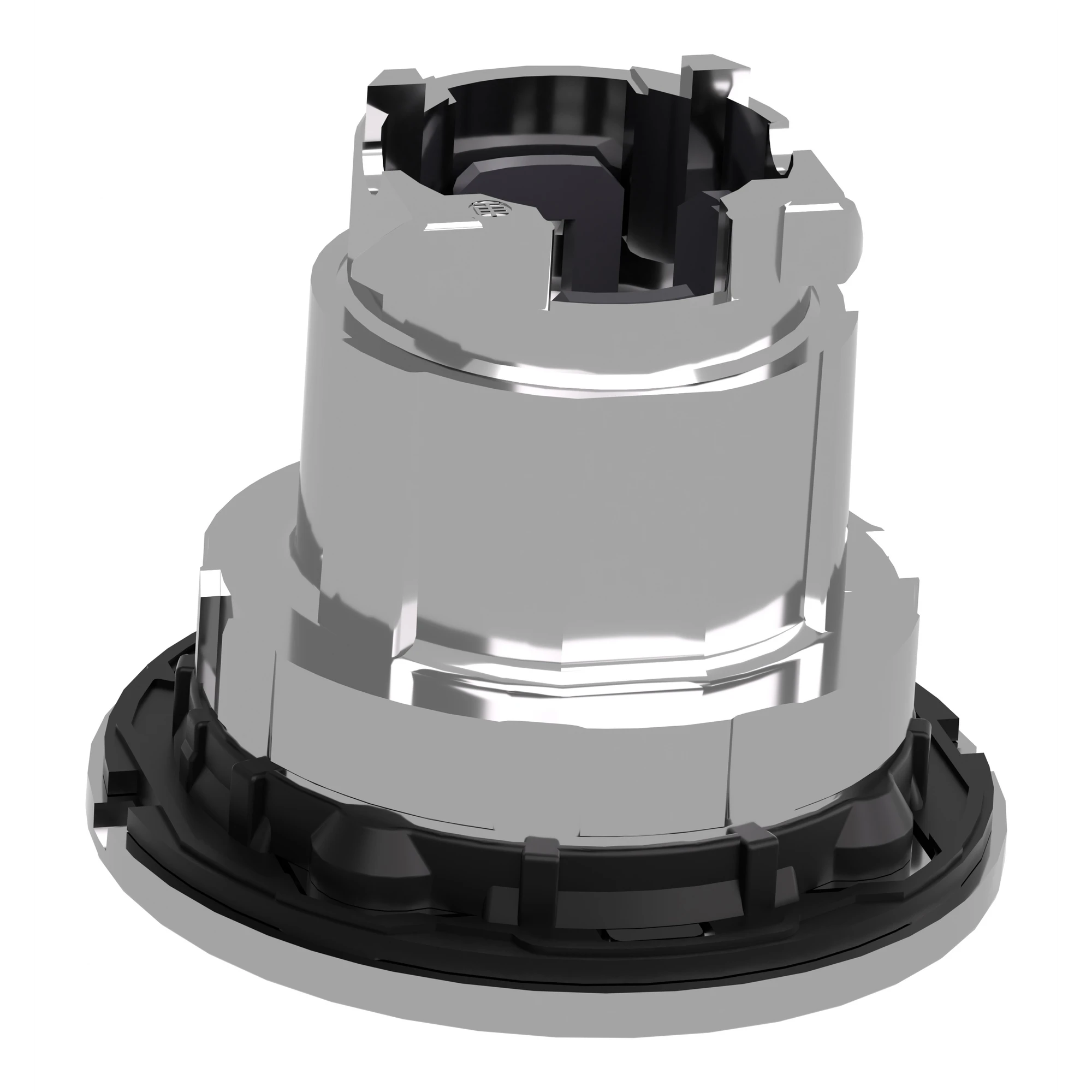 Schneider Electric ZB4FW343 Illuminated Pushbutton, Front Element, Harmony XB4F, Metal, 30mm, Red, Unlabeled, Momentary, for Universal LED (img_007)