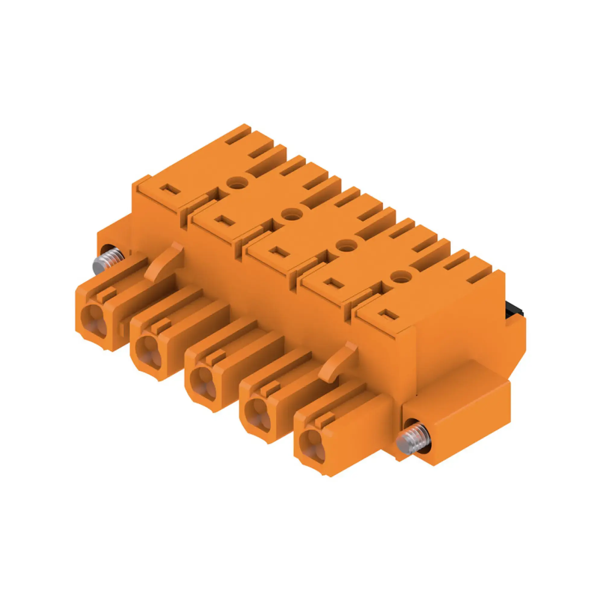 Weidmüller 1043900000 PCB connector (wire connection), 1000 V, 29 A, Pitch in mm: 7.62, 2.5 mm², Number of poles: 5, PUSH IN with actuator, Box (img_001)