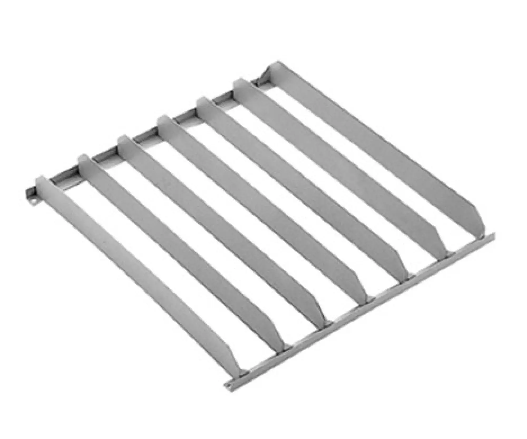 Performance iN Lighting 14043294 Lamellenraster aus lackiertem Stahl (Farbe: Weißaluminium) 14043294 (img_001)