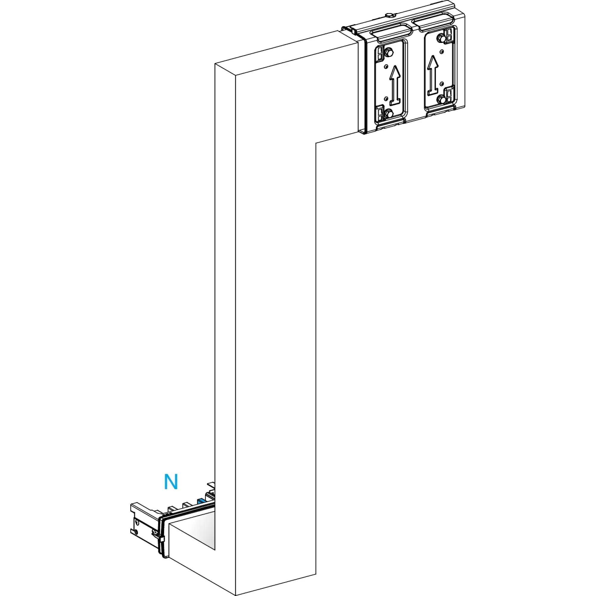 Schneider Electric KSA250DMBK41A KSA Multiple Change of Direction, 250A, Downward Right (img_002) Schneider Electric KSA250DMBK41A KSA Multiple Change of Direction, 250A, Downward Right (img_002)